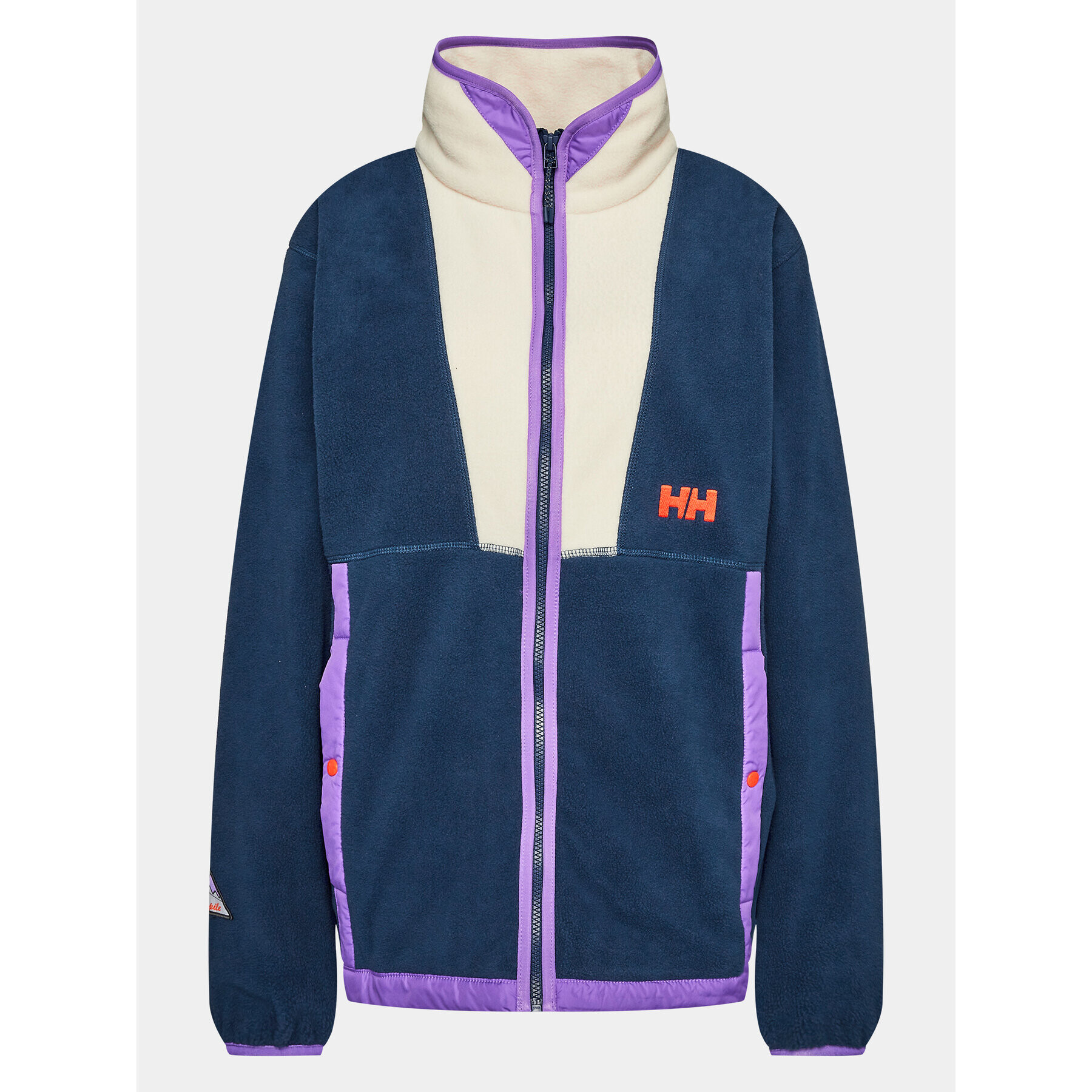 Helly Hansen Полар Unisex Yu Fleece 54018 Тъмносин Relaxed Fit - Pepit.bg