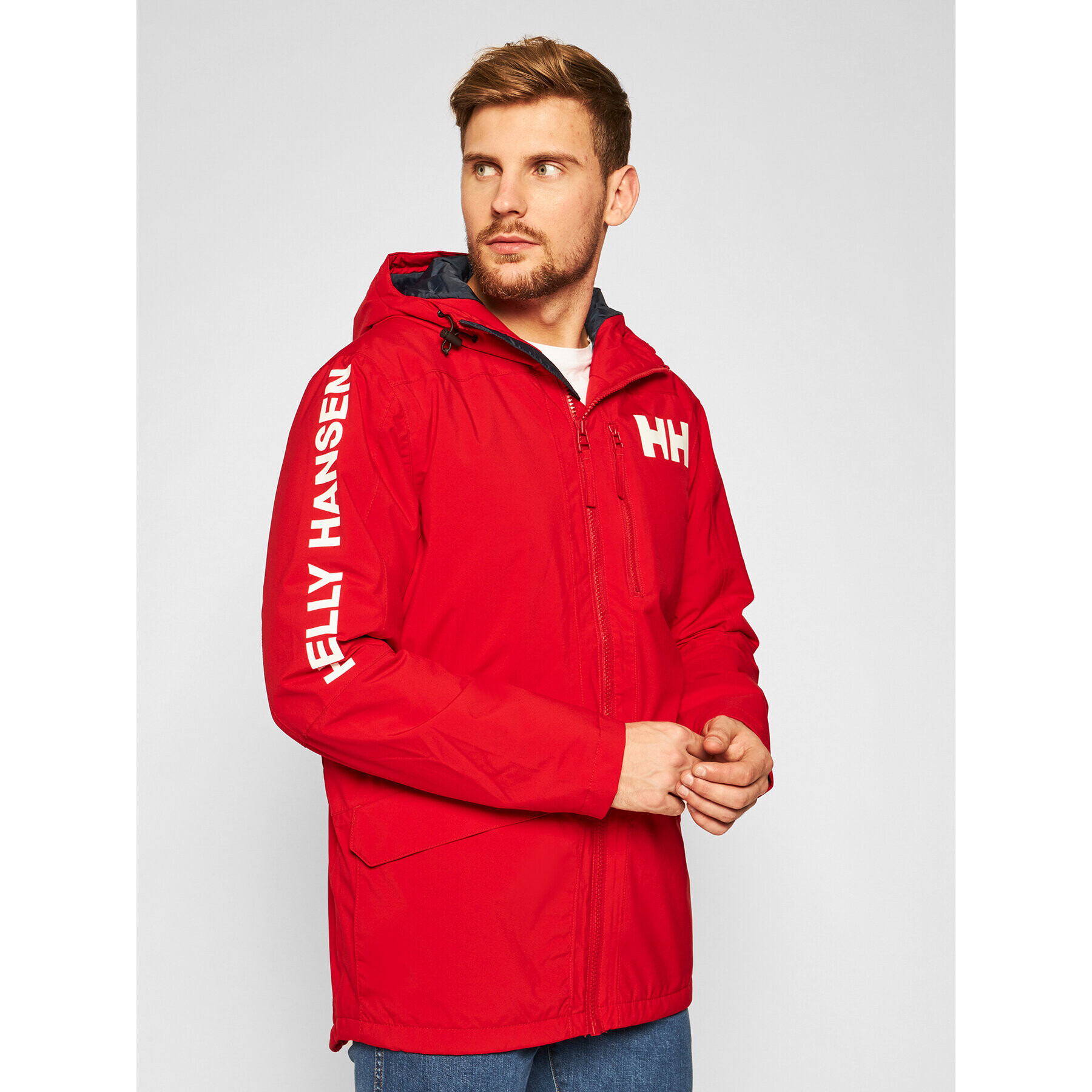 Helly Hansen Преходно яке Active Fall 2 53325 Червен Regular Fit - Pepit.bg