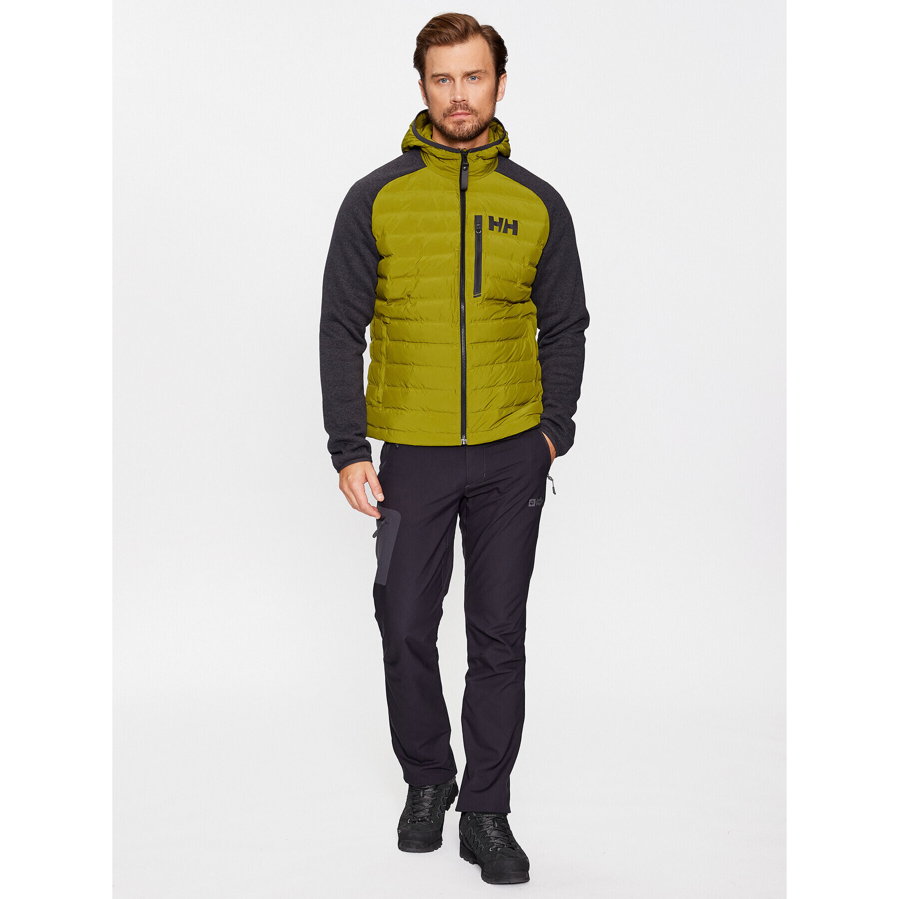 Helly Hansen Преходно яке Arctic Ocean 34074 Зелен Regular Fit - Pepit.bg