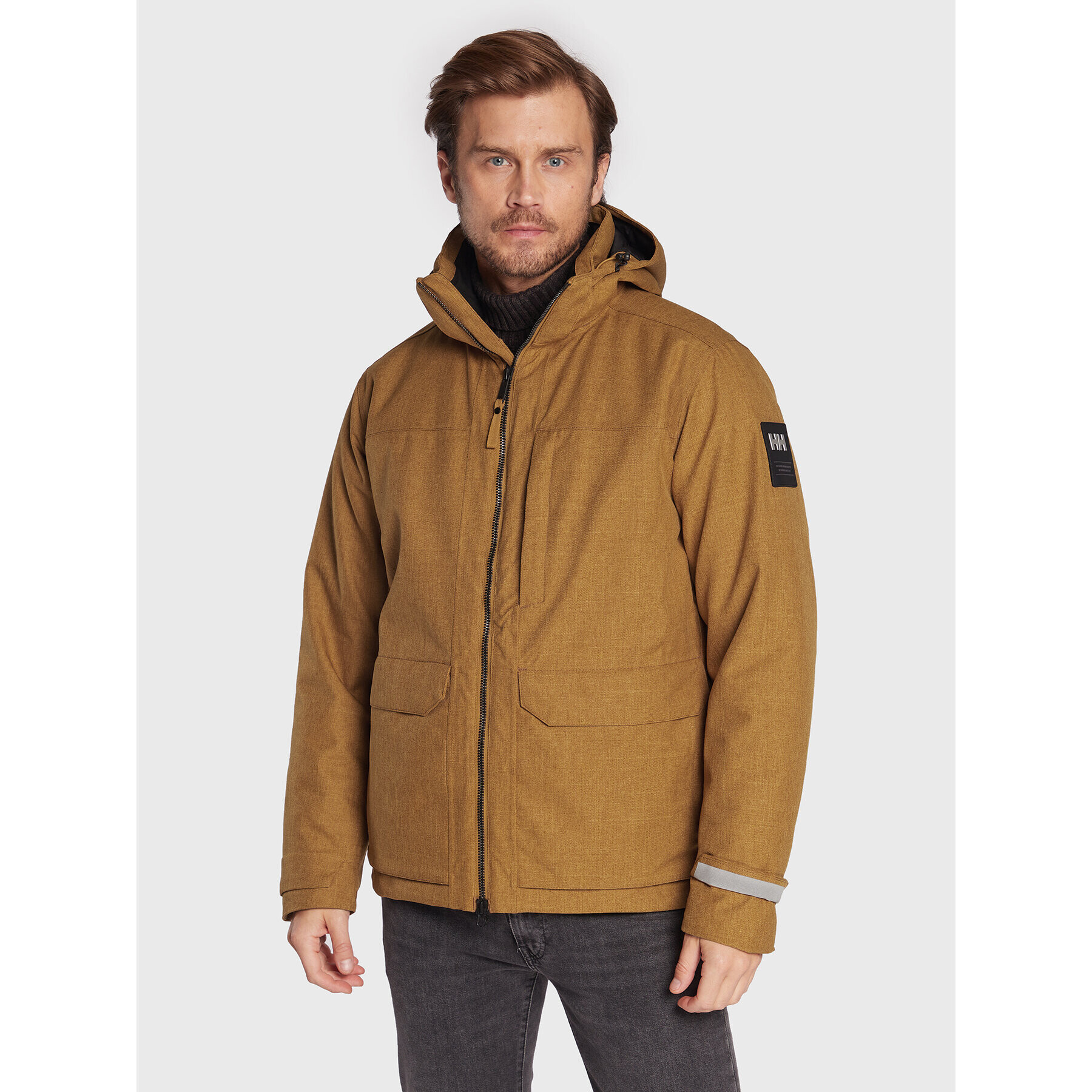 Helly Hansen Преходно яке Chill 53677 Кафяв Regular Fit - Pepit.bg
