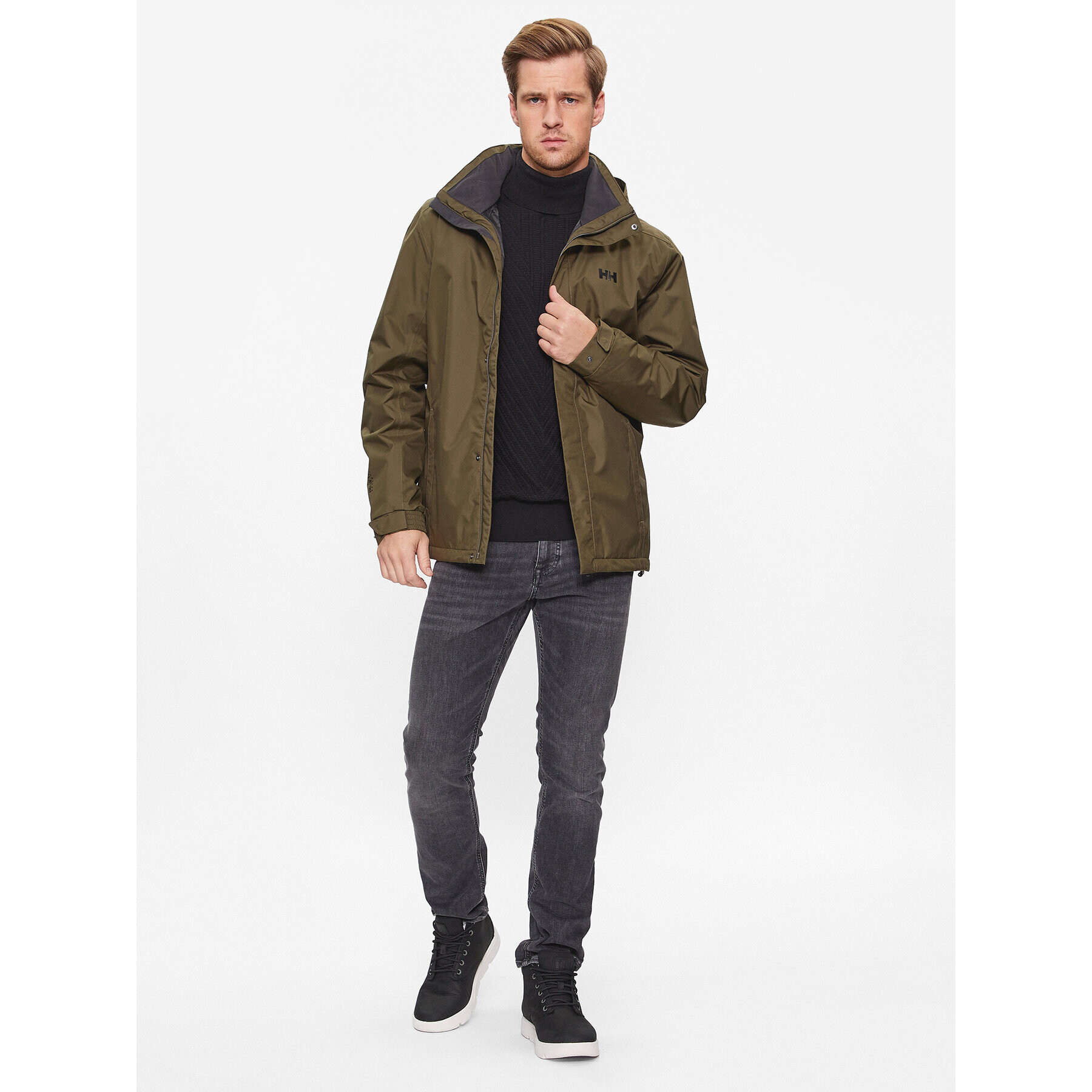 Helly Hansen Преходно яке Dubliner 53117 Зелен Regular Fit - Pepit.bg