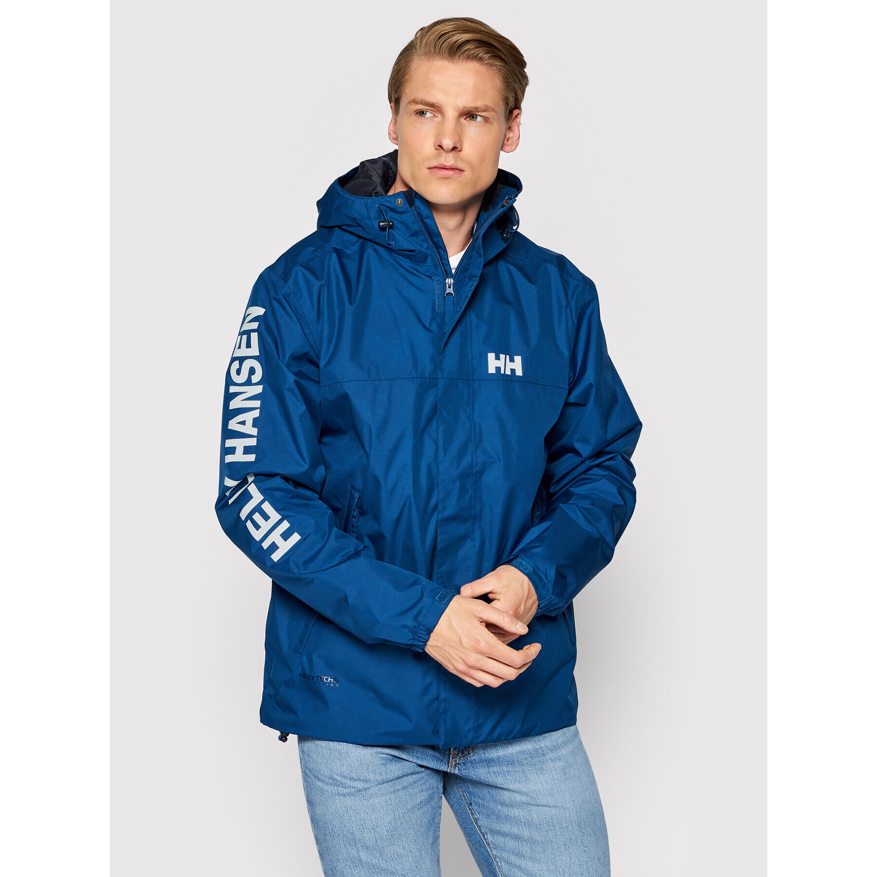 Helly Hansen Преходно яке Ervik 64032 Син Regular Fit - Pepit.bg