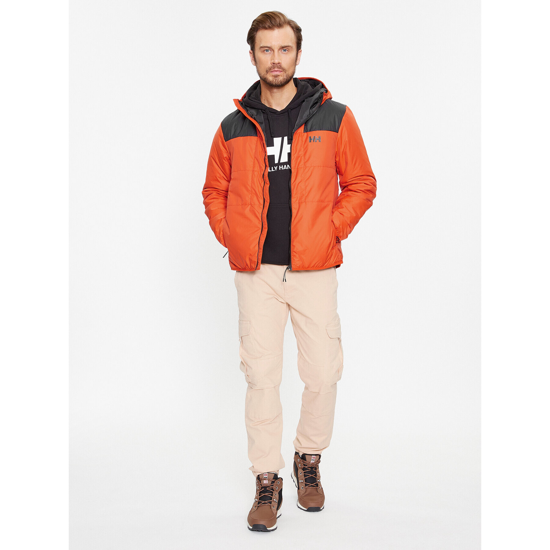 Helly Hansen Преходно яке Flex Ins Jacket 54059 Оранжев Regular Fit - Pepit.bg