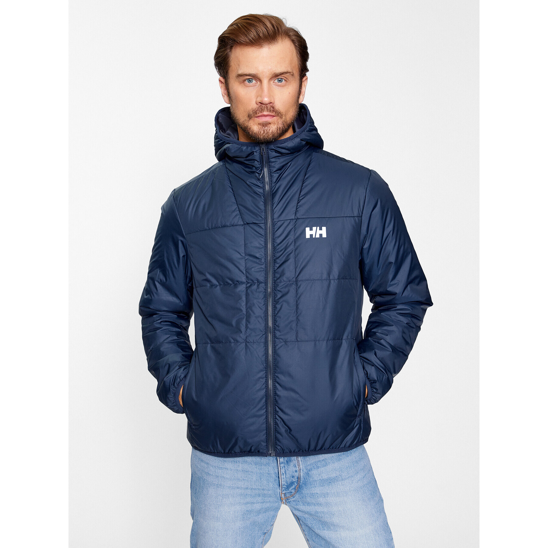 Helly Hansen Преходно яке Flex Ins Jacket 54059 Тъмносин Regular Fit - Pepit.bg