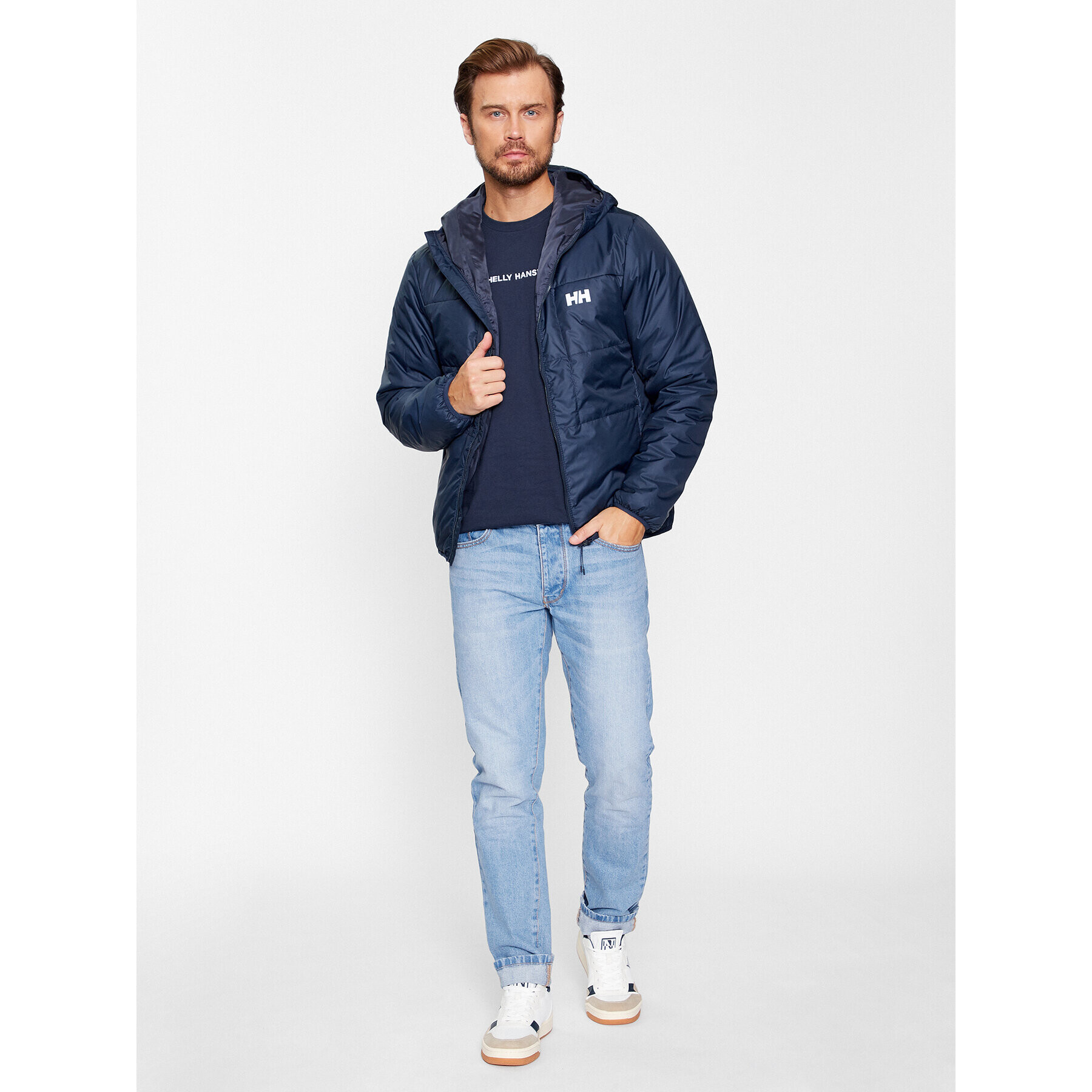 Helly Hansen Преходно яке Flex Ins Jacket 54059 Тъмносин Regular Fit - Pepit.bg