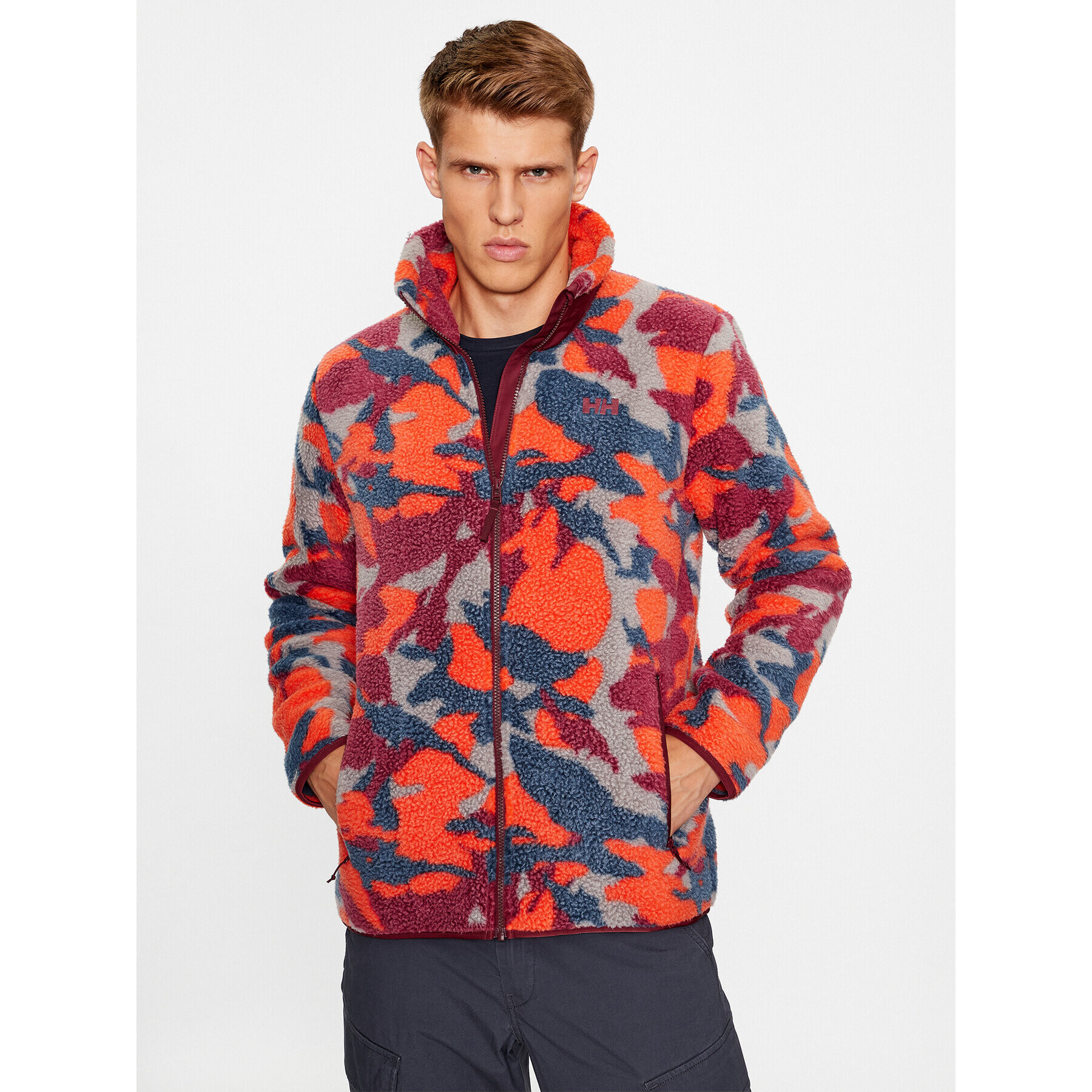 Helly Hansen Преходно яке Panorama Printed Pile 49512 Цветен Regular Fit - Pepit.bg