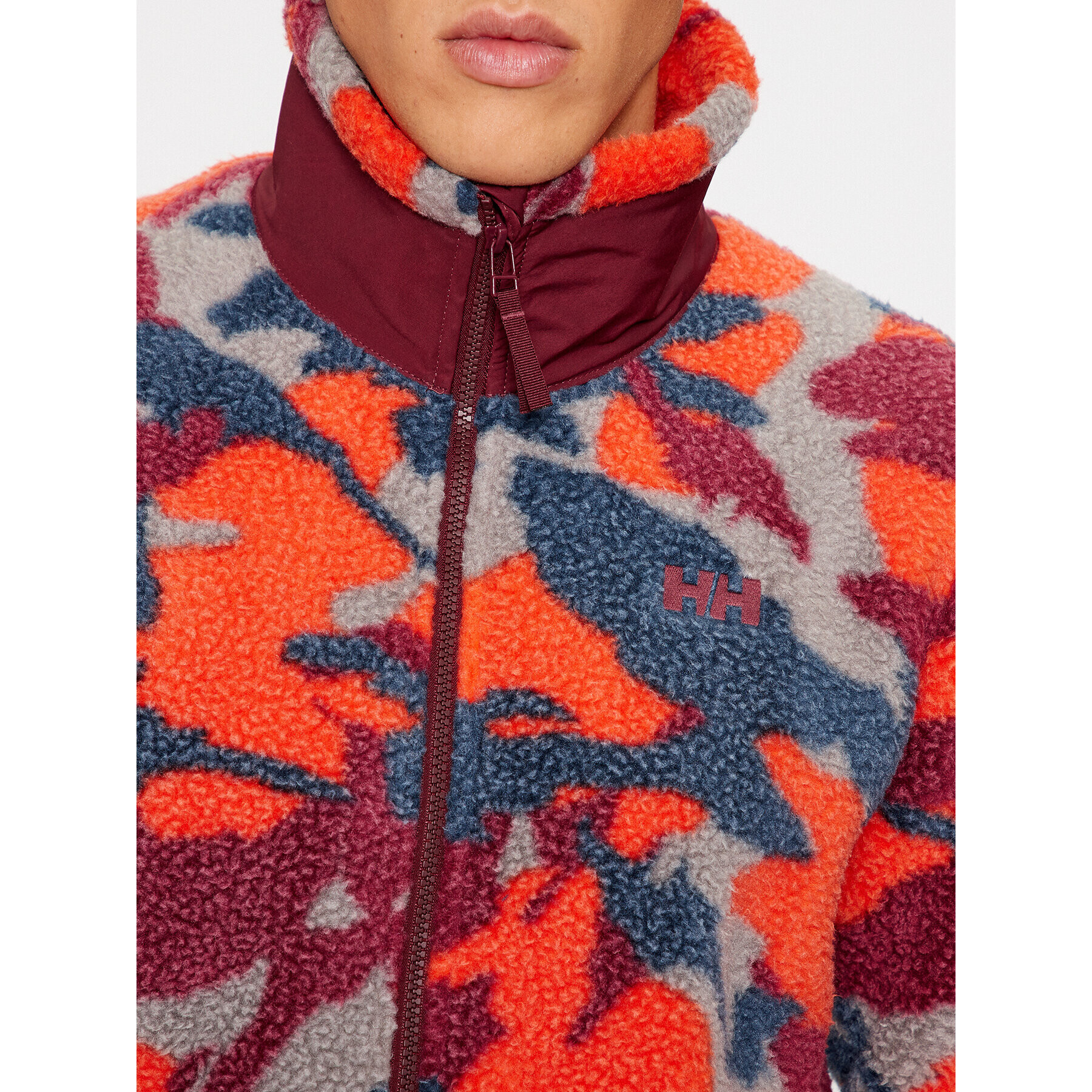 Helly Hansen Преходно яке Panorama Printed Pile 49512 Цветен Regular Fit - Pepit.bg