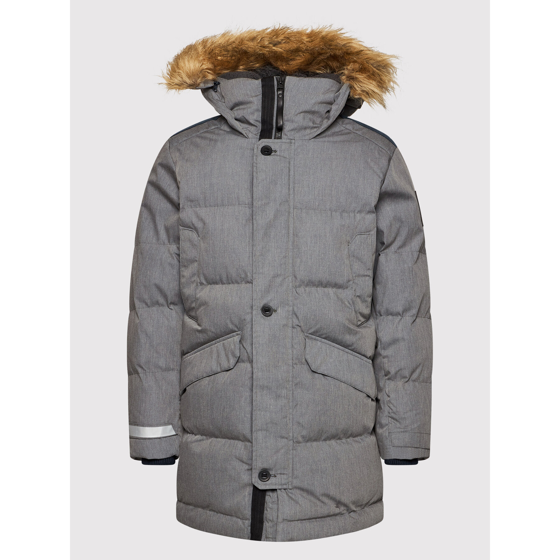 Helly Hansen Пухено яке Barents 53167 Сив Regular Fit - Pepit.bg