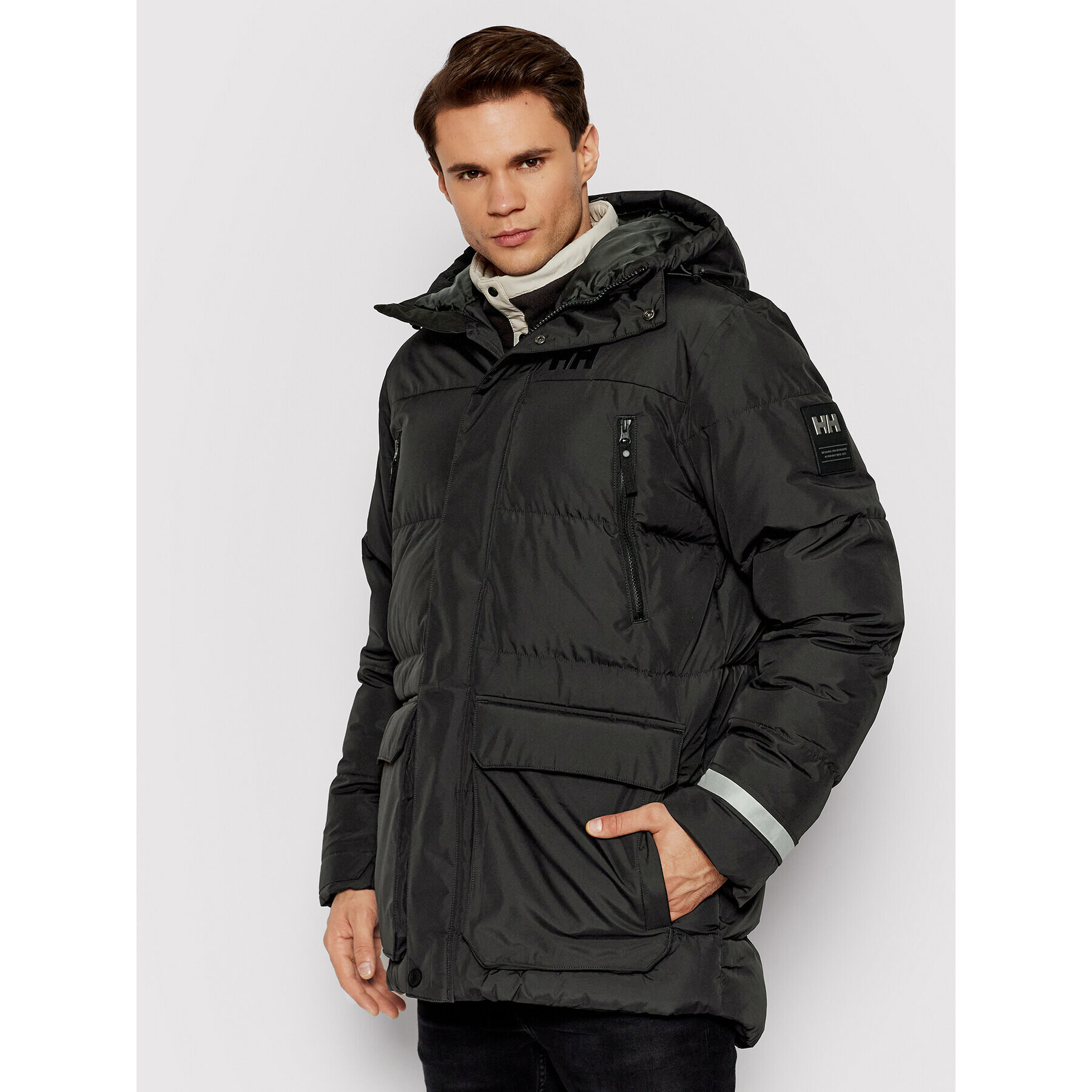 Helly Hansen Пухено яке Reine 53676 Черен Regular Fit - Pepit.bg