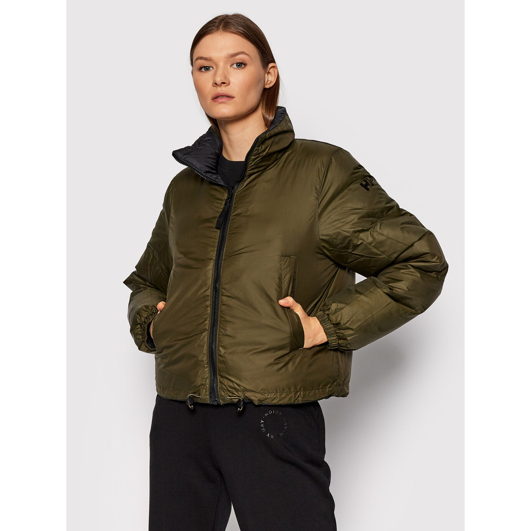 Helly Hansen Пухено яке Reversible 53611 Черен Regular Fit - Pepit.bg