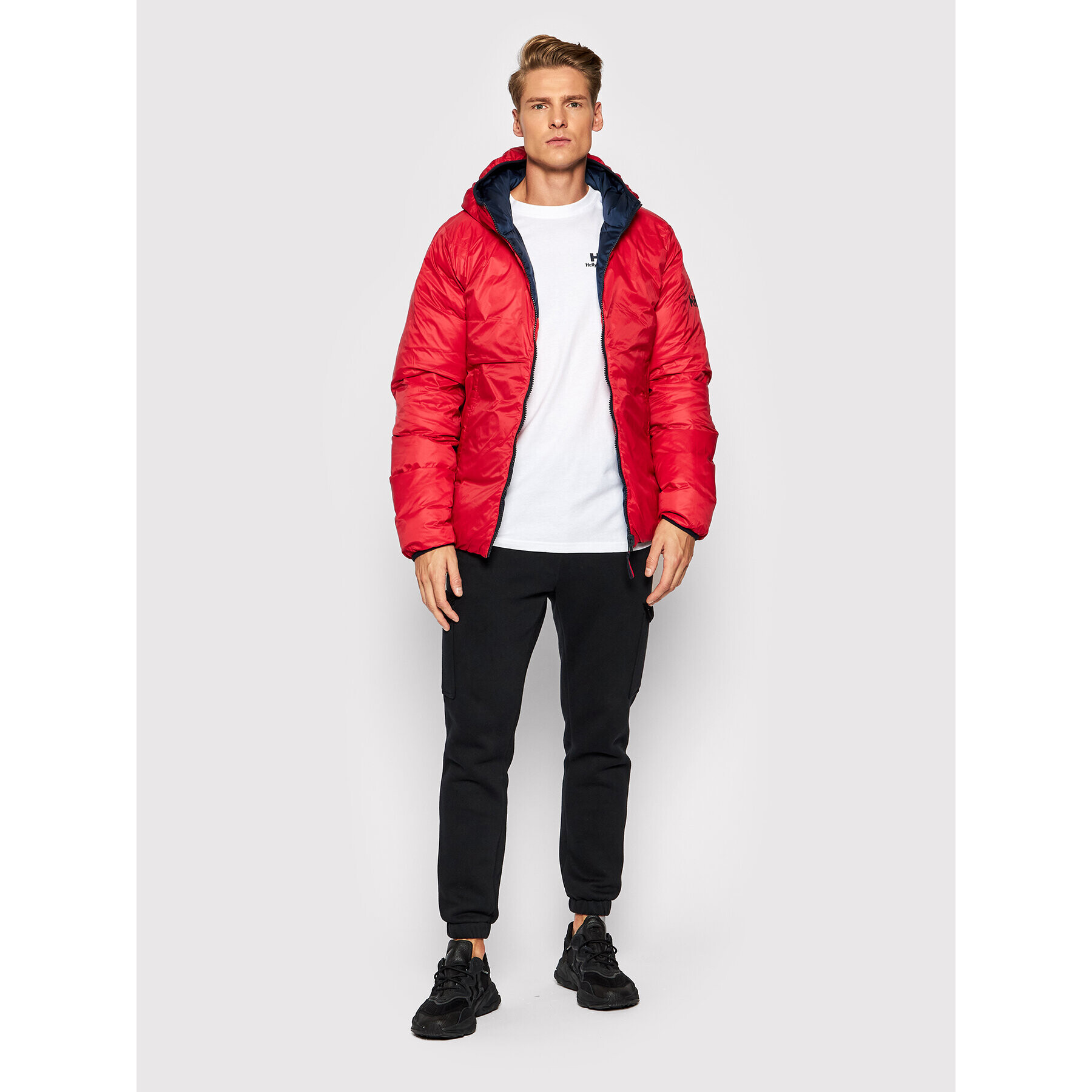 Helly Hansen Пухено яке Rwb Reversible 53666 Тъмносин Regular Fit - Pepit.bg