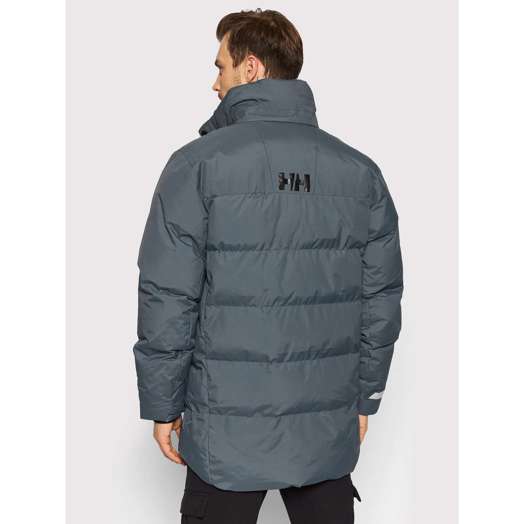 Helly Hansen Пухено яке Tromsoe 53074 Сив Regular Fit - Pepit.bg