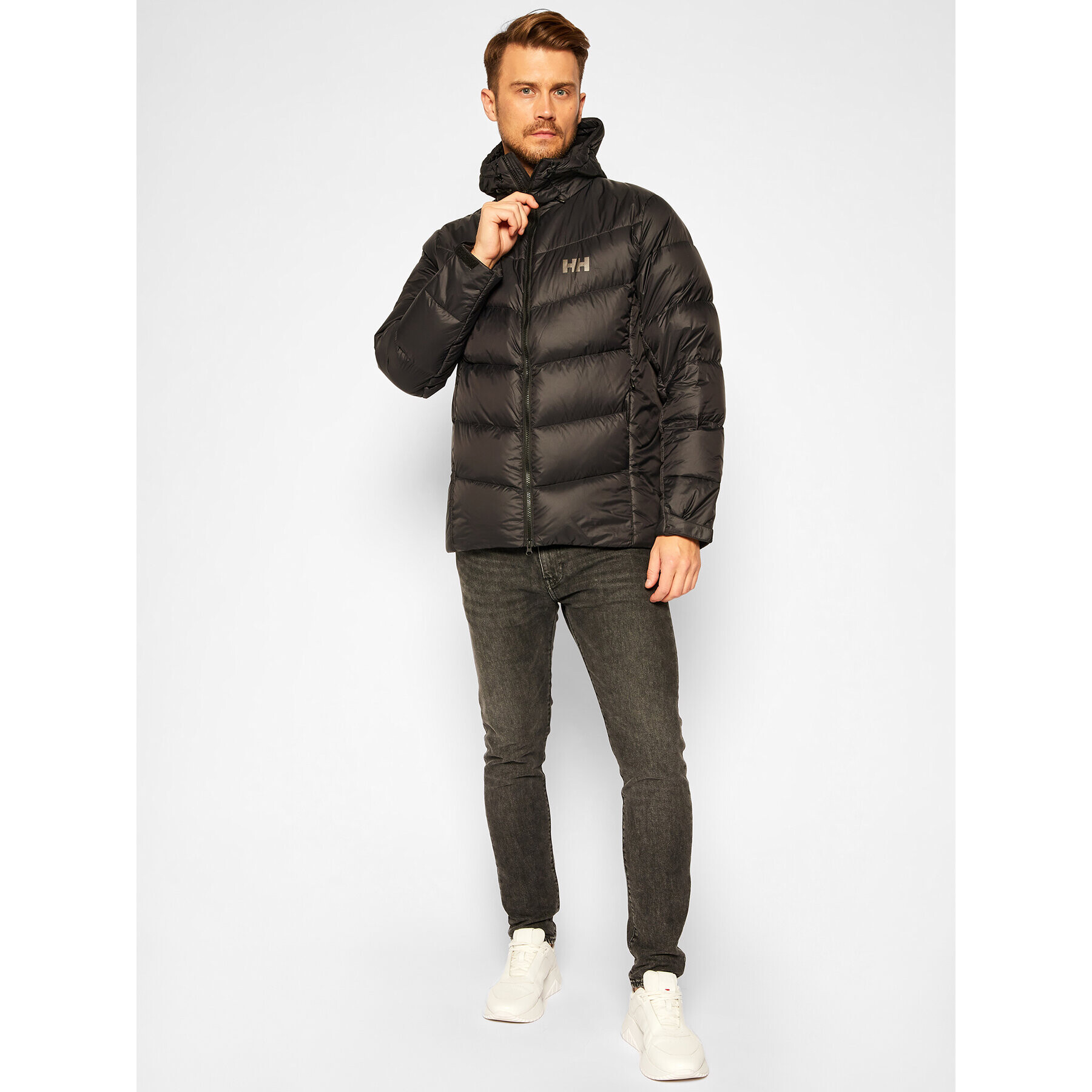 Helly Hansen Пухено яке Verglas Icefall 63002 Черен Regular Fit - Pepit.bg