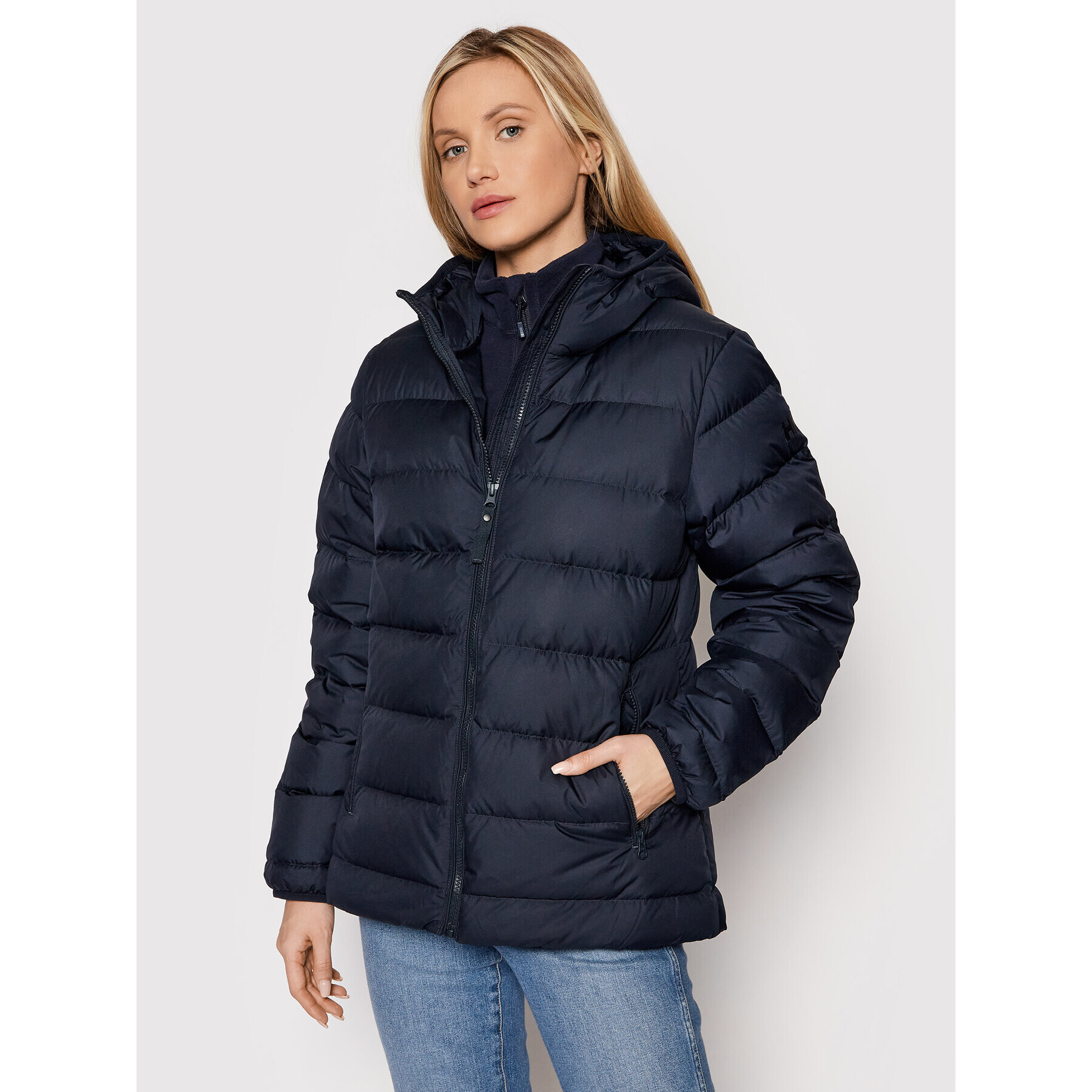 Helly Hansen Пухено яке Veste Duvet Svalbard 53502 Тъмносин Regular Fit - Pepit.bg