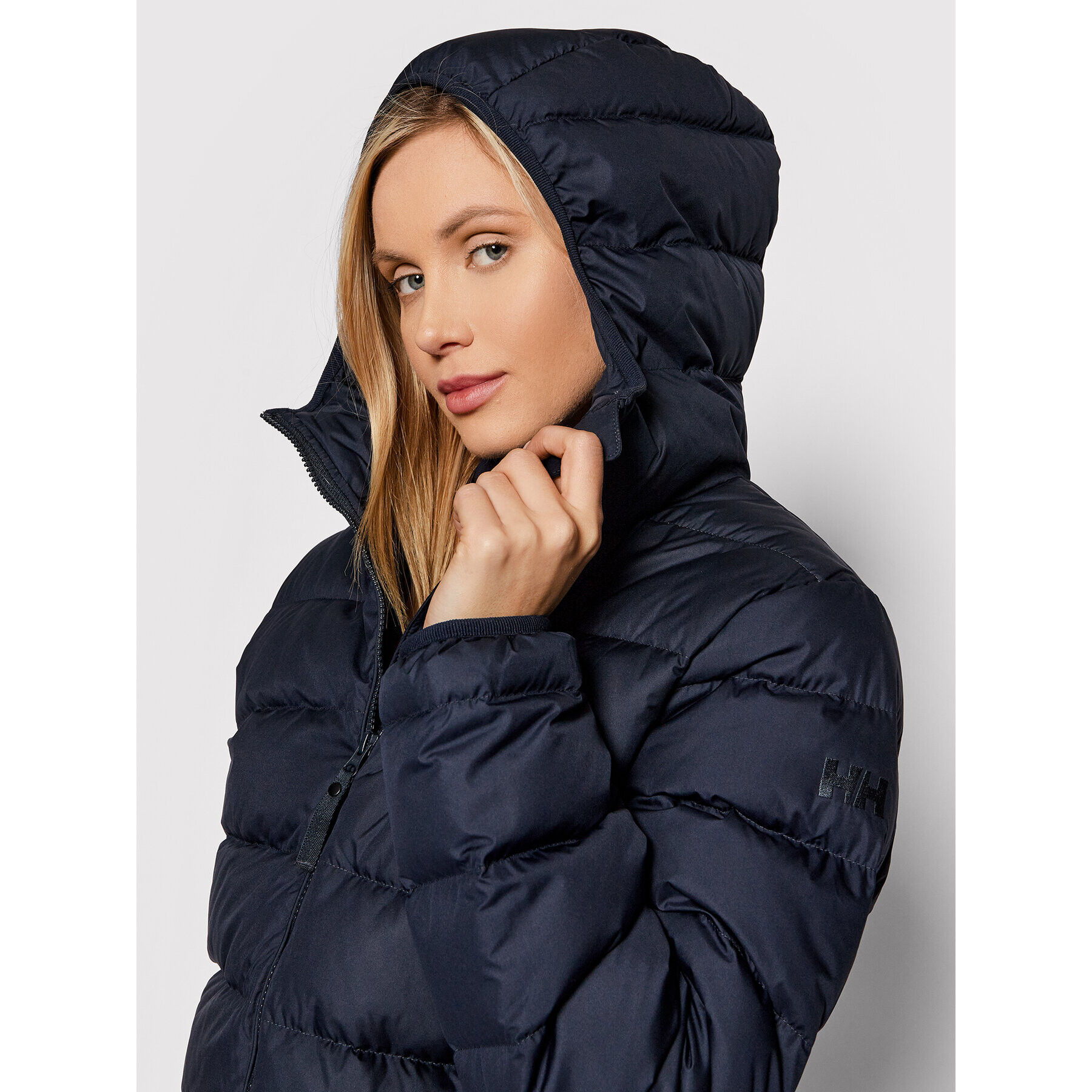 Helly Hansen Пухено яке Veste Duvet Svalbard 53502 Тъмносин Regular Fit - Pepit.bg