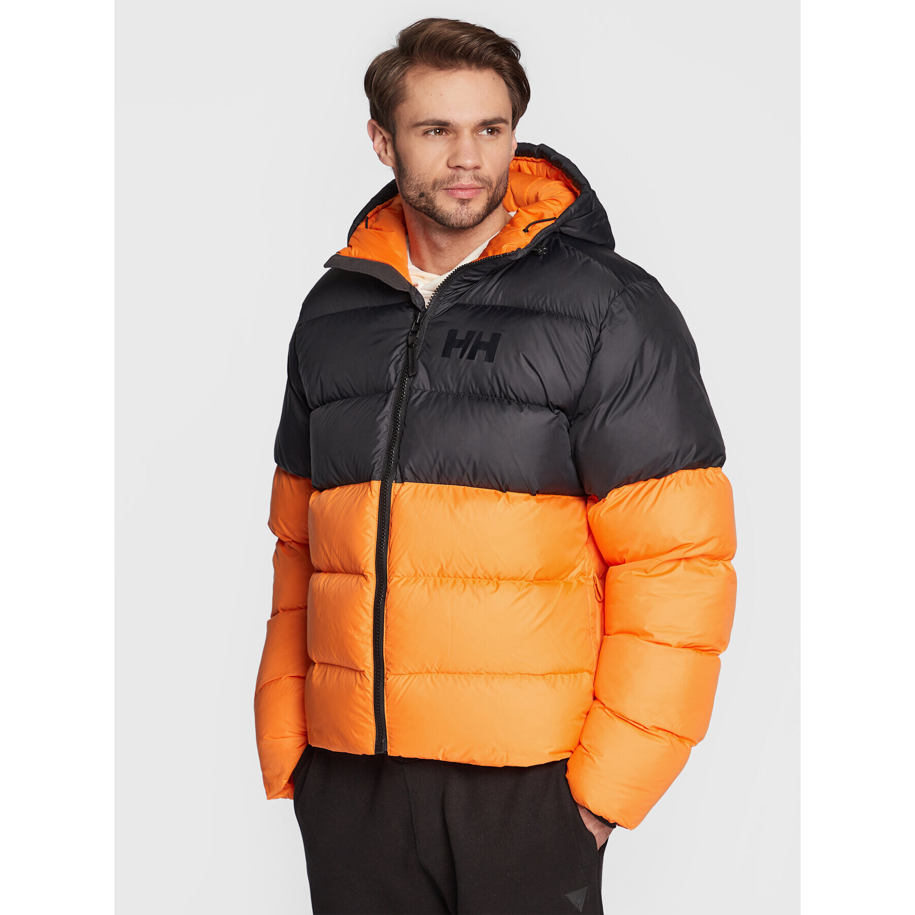 Helly Hansen Пухено яке Active 53523 Оранжев Regular Fit - Pepit.bg