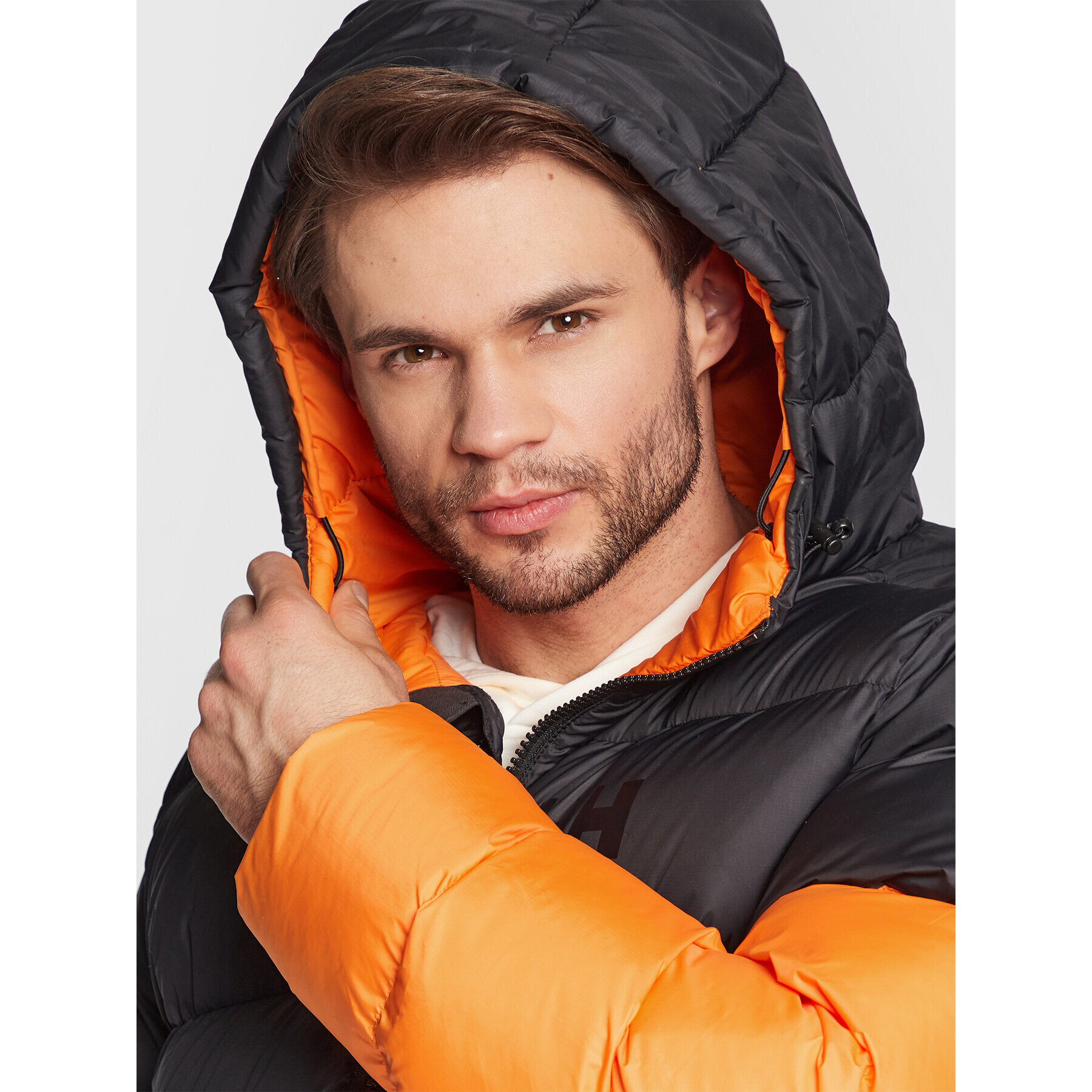 Helly Hansen Пухено яке Active 53523 Оранжев Regular Fit - Pepit.bg