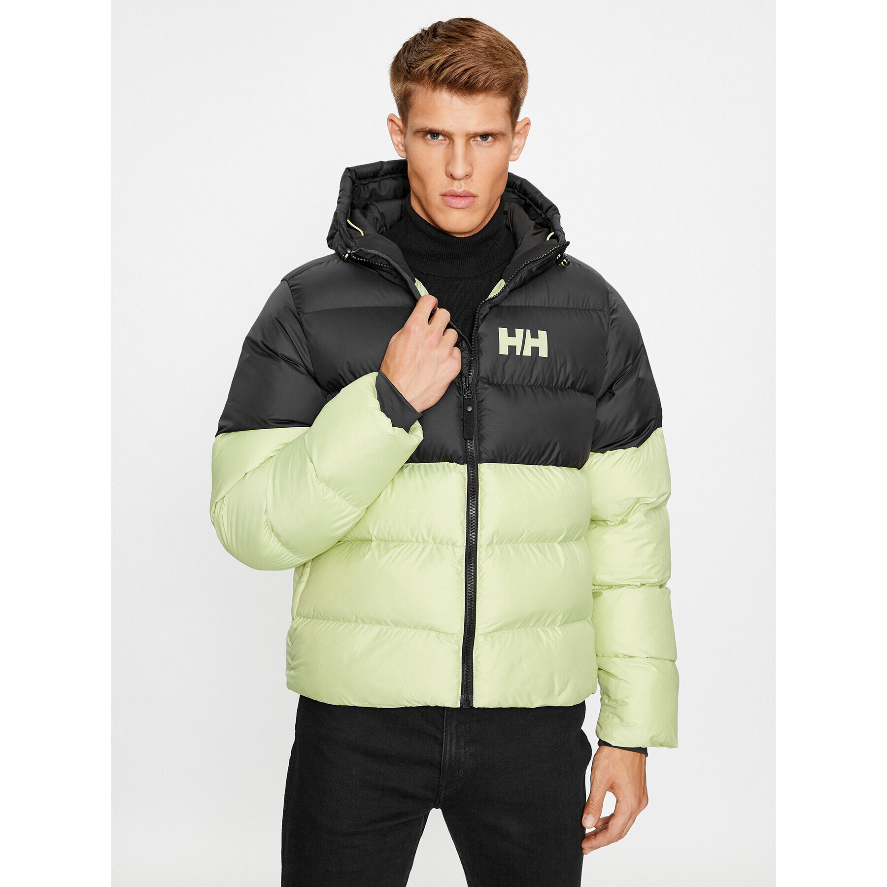 Helly Hansen Пухено яке Active 53523 Зелен Regular Fit - Pepit.bg
