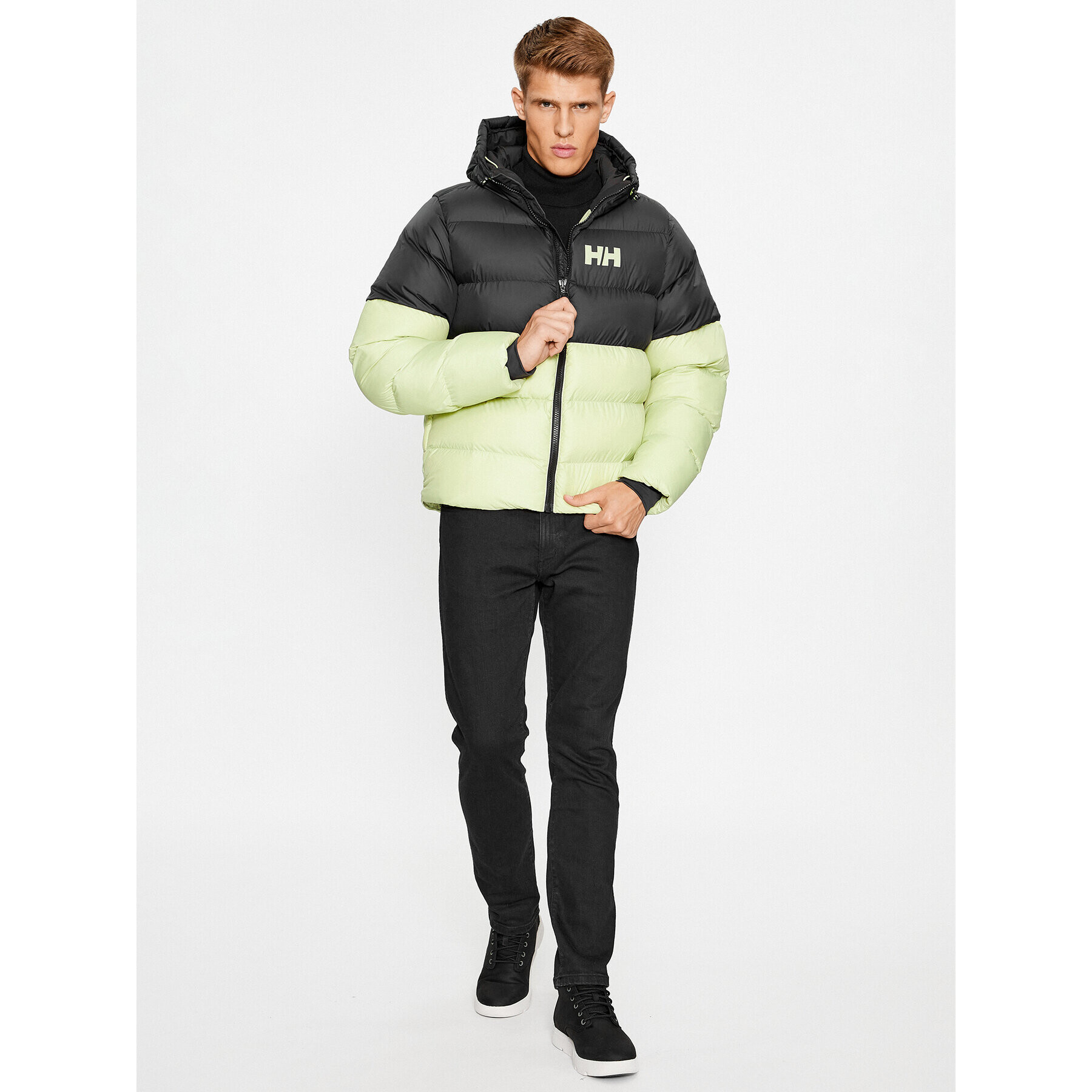 Helly Hansen Пухено яке Active 53523 Зелен Regular Fit - Pepit.bg