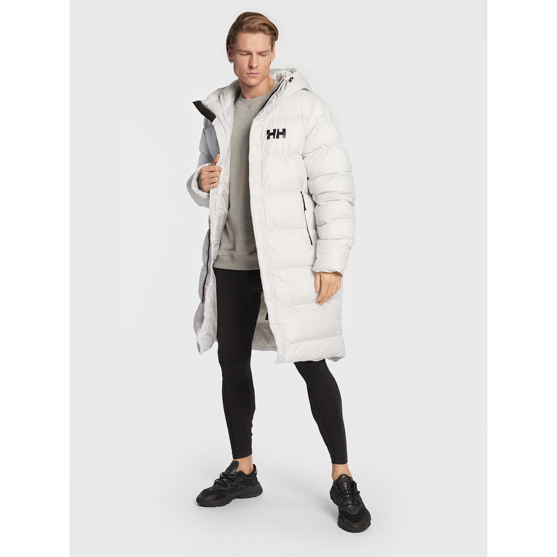 Helly Hansen Пухено яке Active 53599 Сив Regular Fit - Pepit.bg