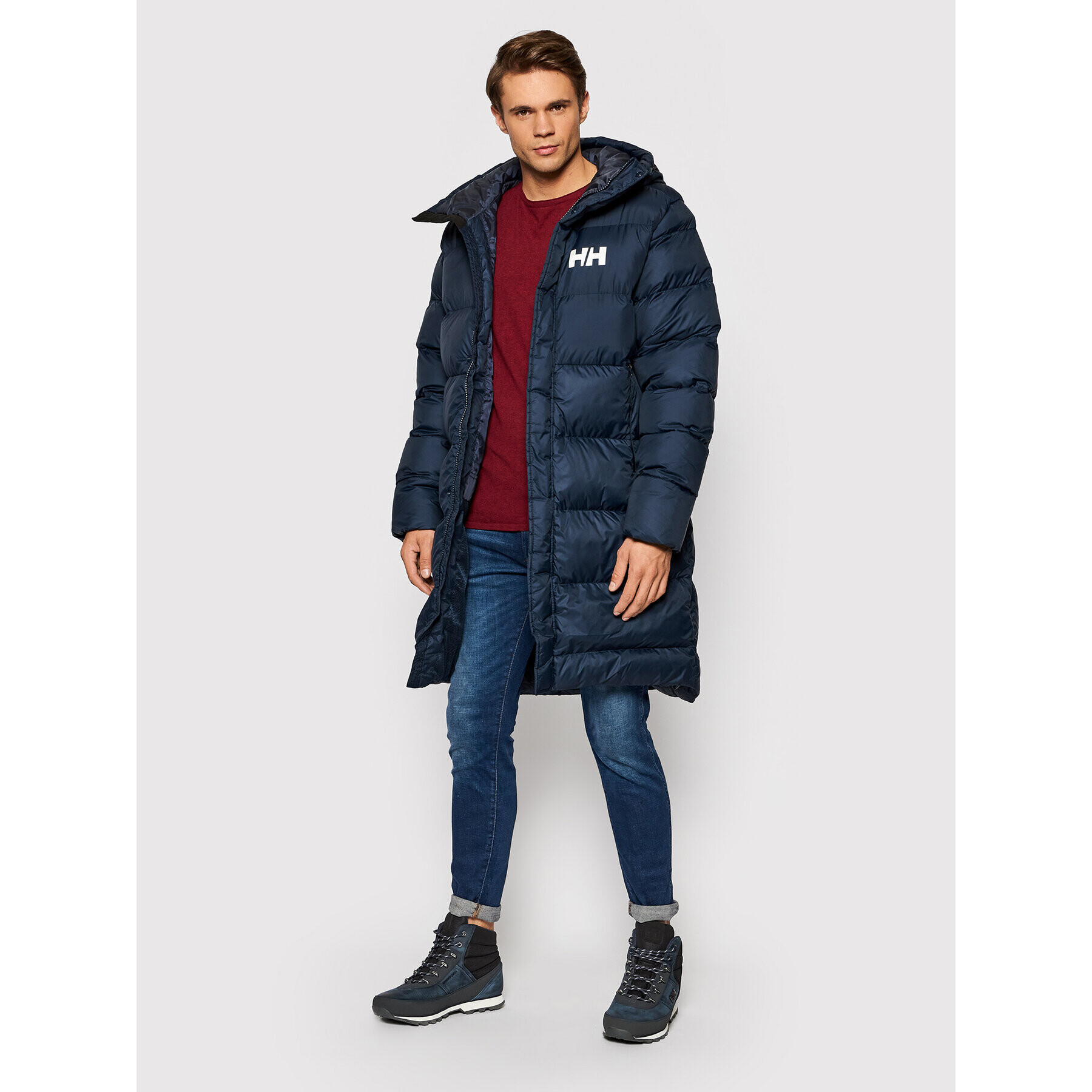 Helly Hansen Пухено яке Active 53599 Тъмносин Regular Fit - Pepit.bg