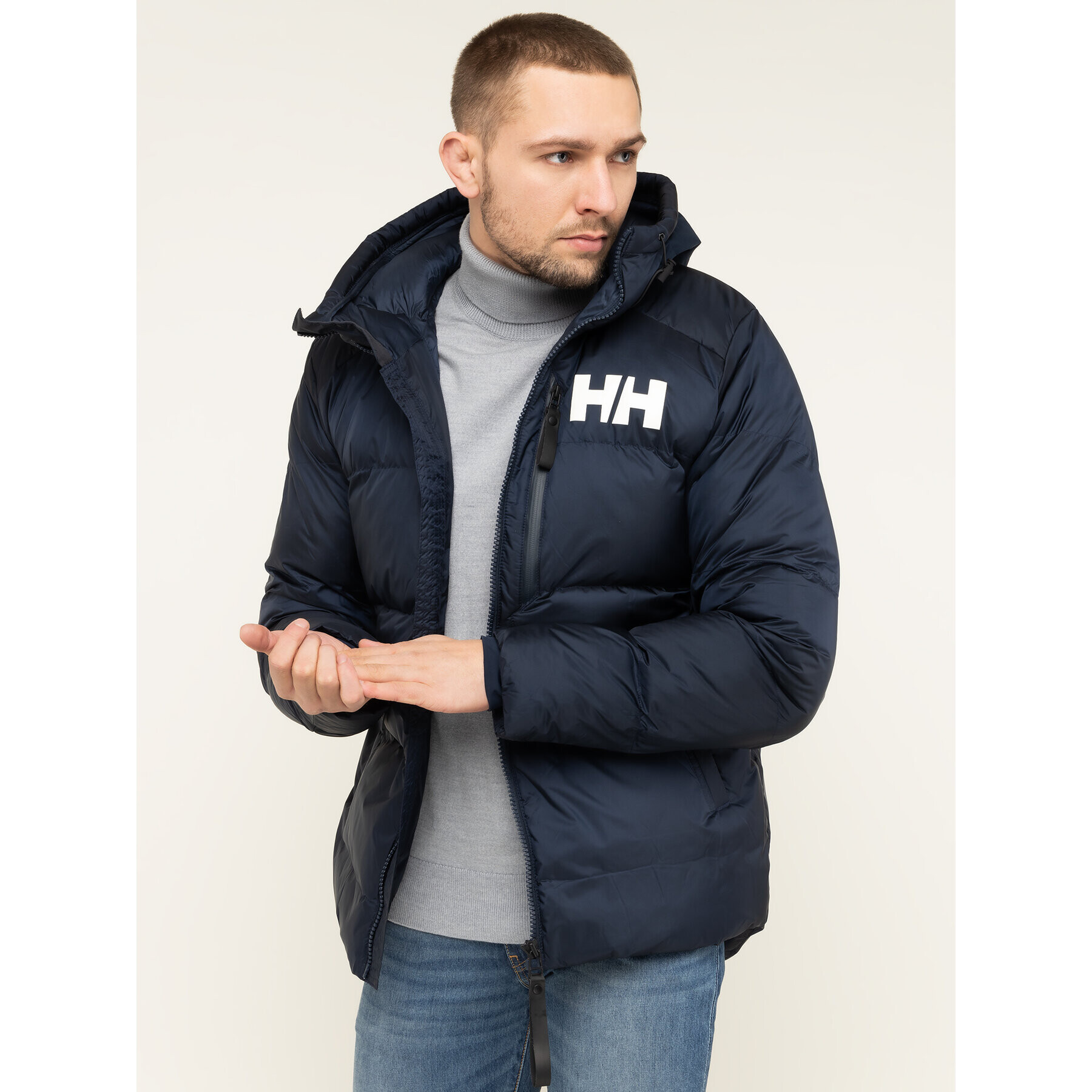 Helly Hansen Пухено яке Active Winter 53171 Тъмносин Regular Fit - Pepit.bg