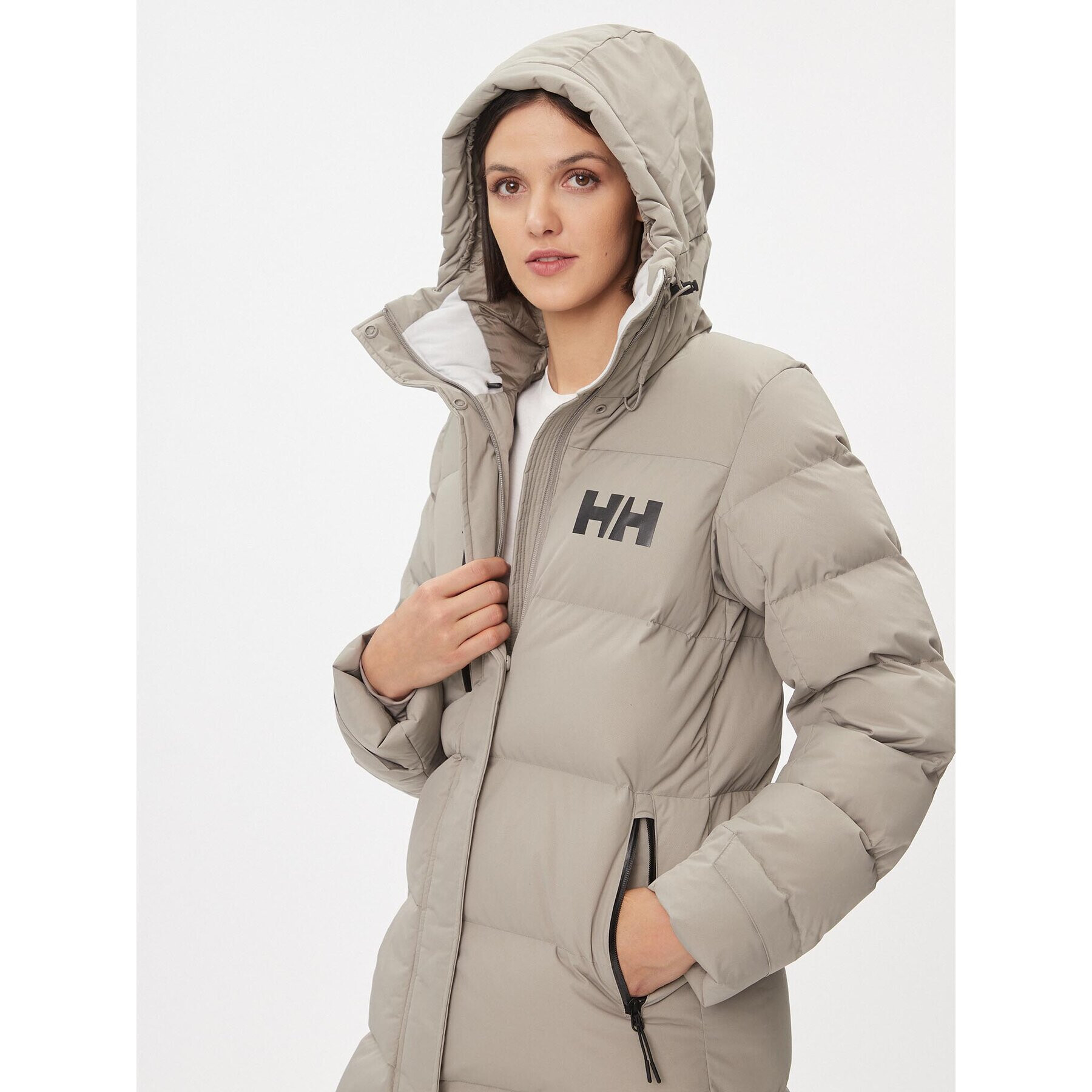 Helly Hansen Пухено яке Adore 53205 Сив Regular Fit - Pepit.bg