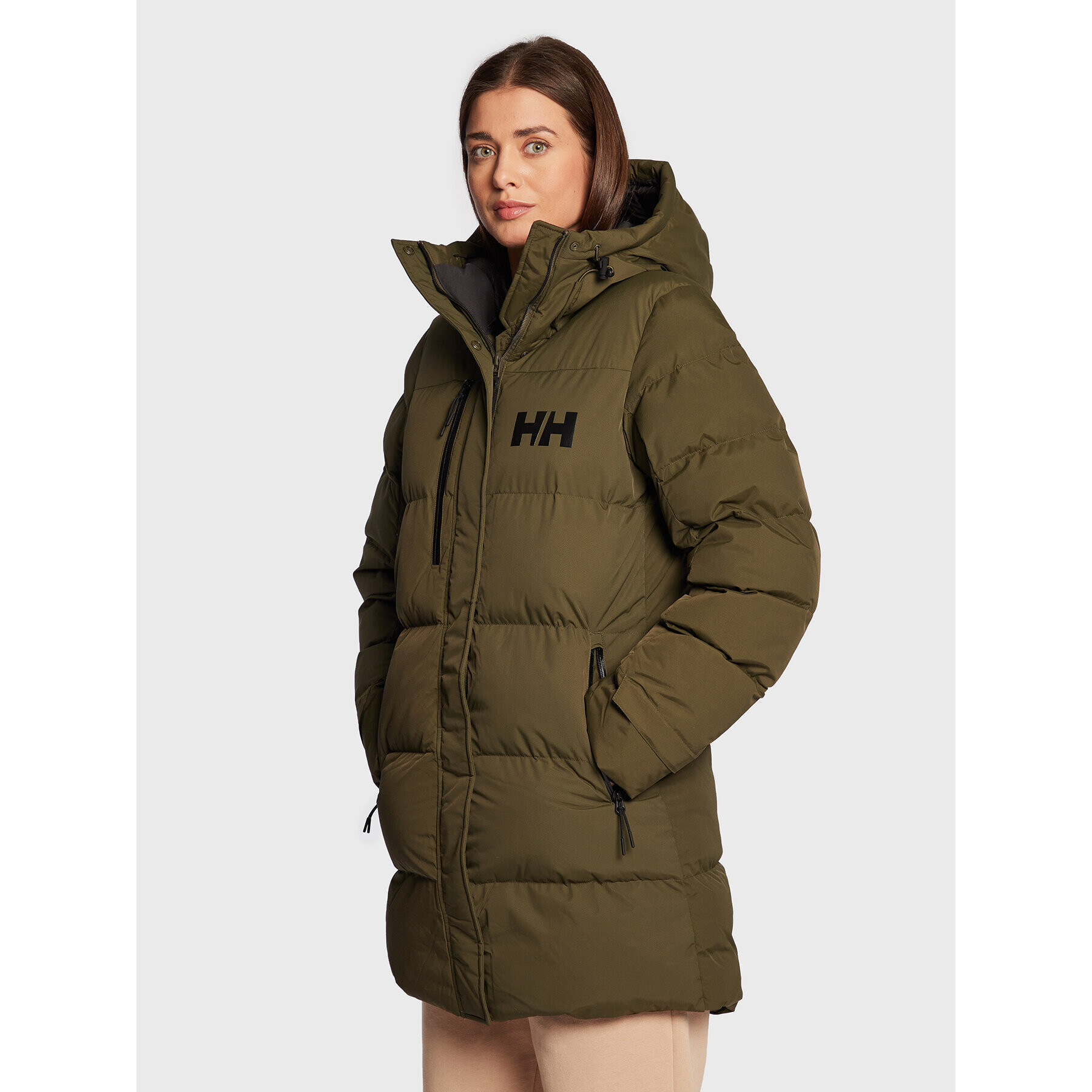 Helly Hansen Пухено яке Adore 53205 Зелен Regular Fit - Pepit.bg