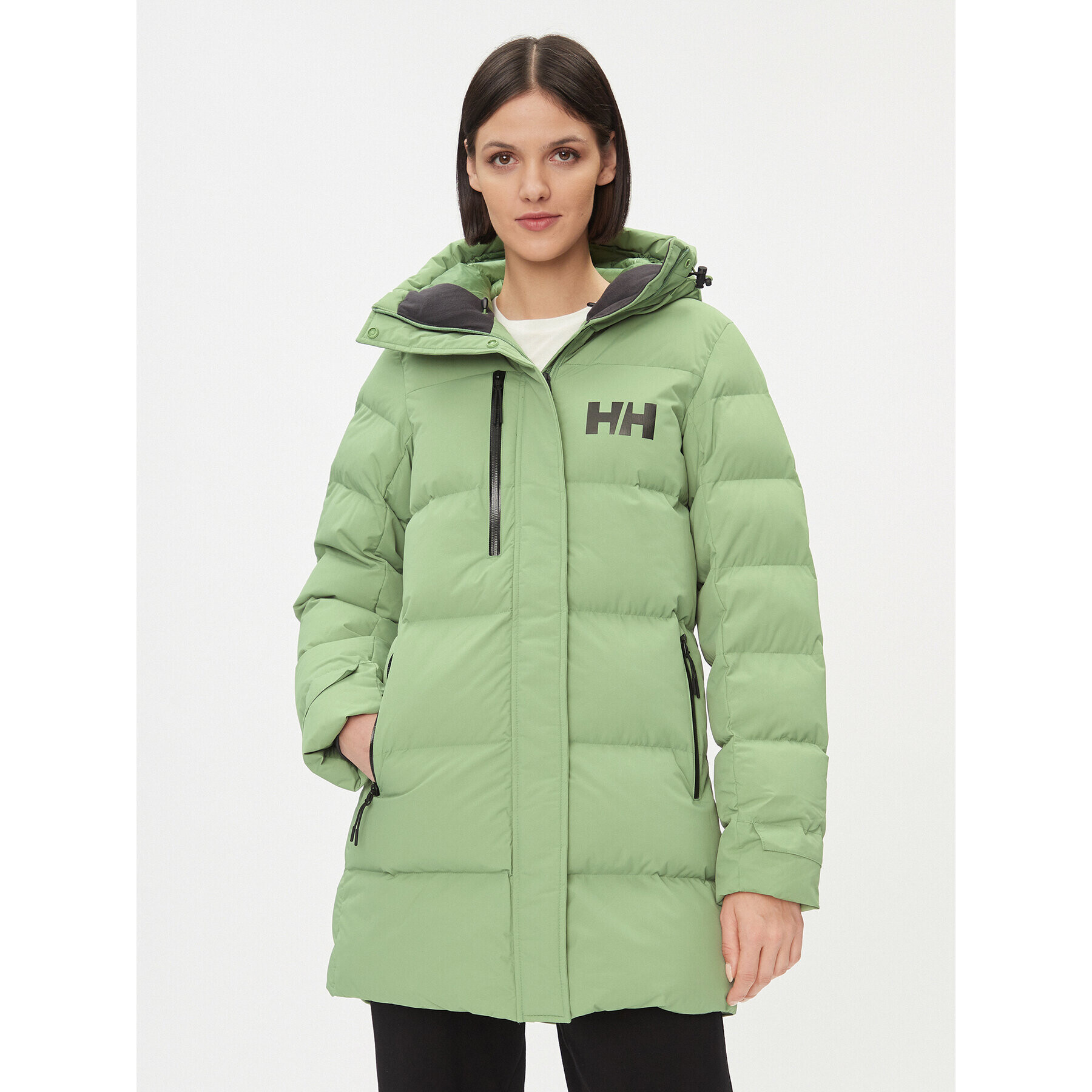 Helly Hansen Пухено яке Adore 53205 Зелен Regular Fit - Pepit.bg