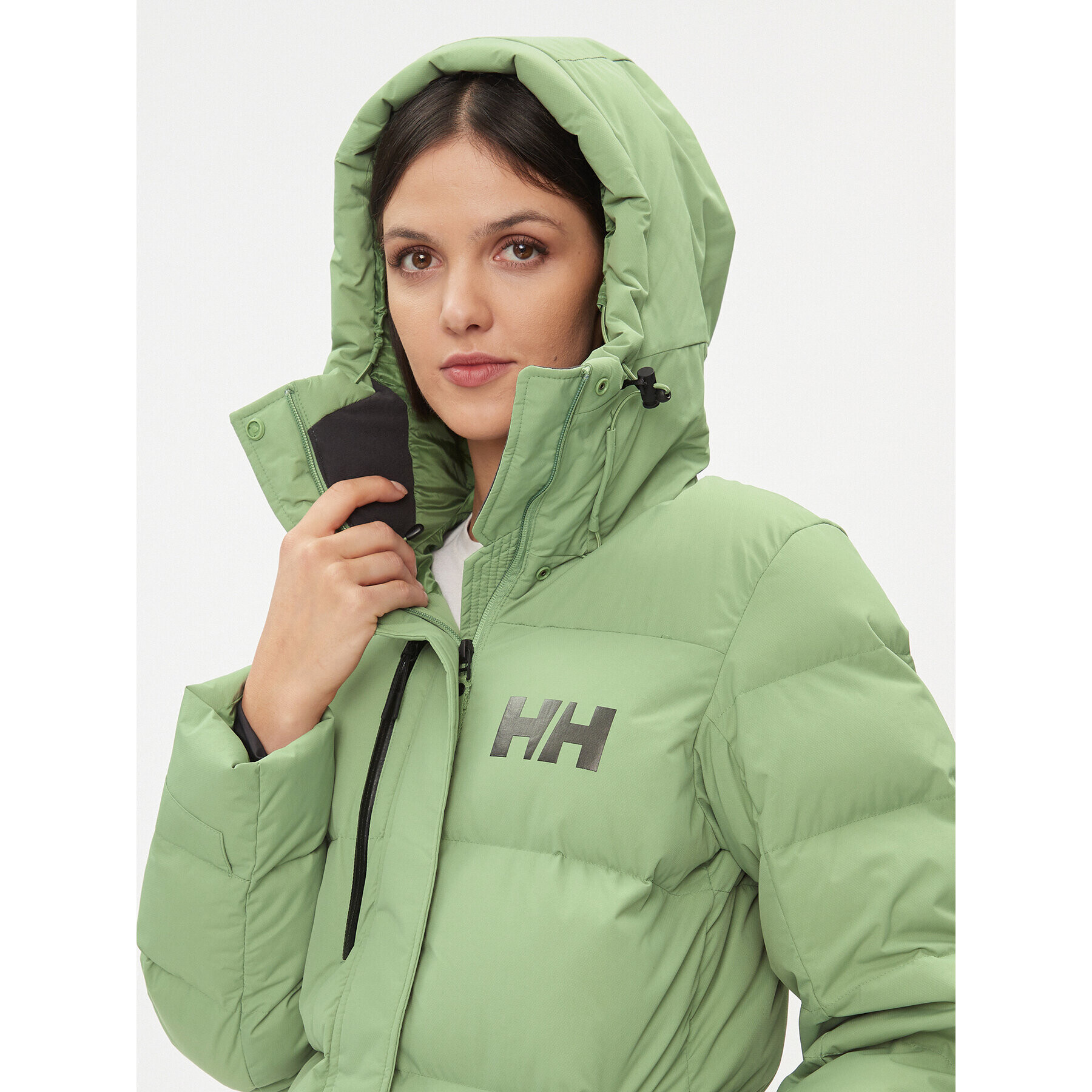 Helly Hansen Пухено яке Adore 53205 Зелен Regular Fit - Pepit.bg