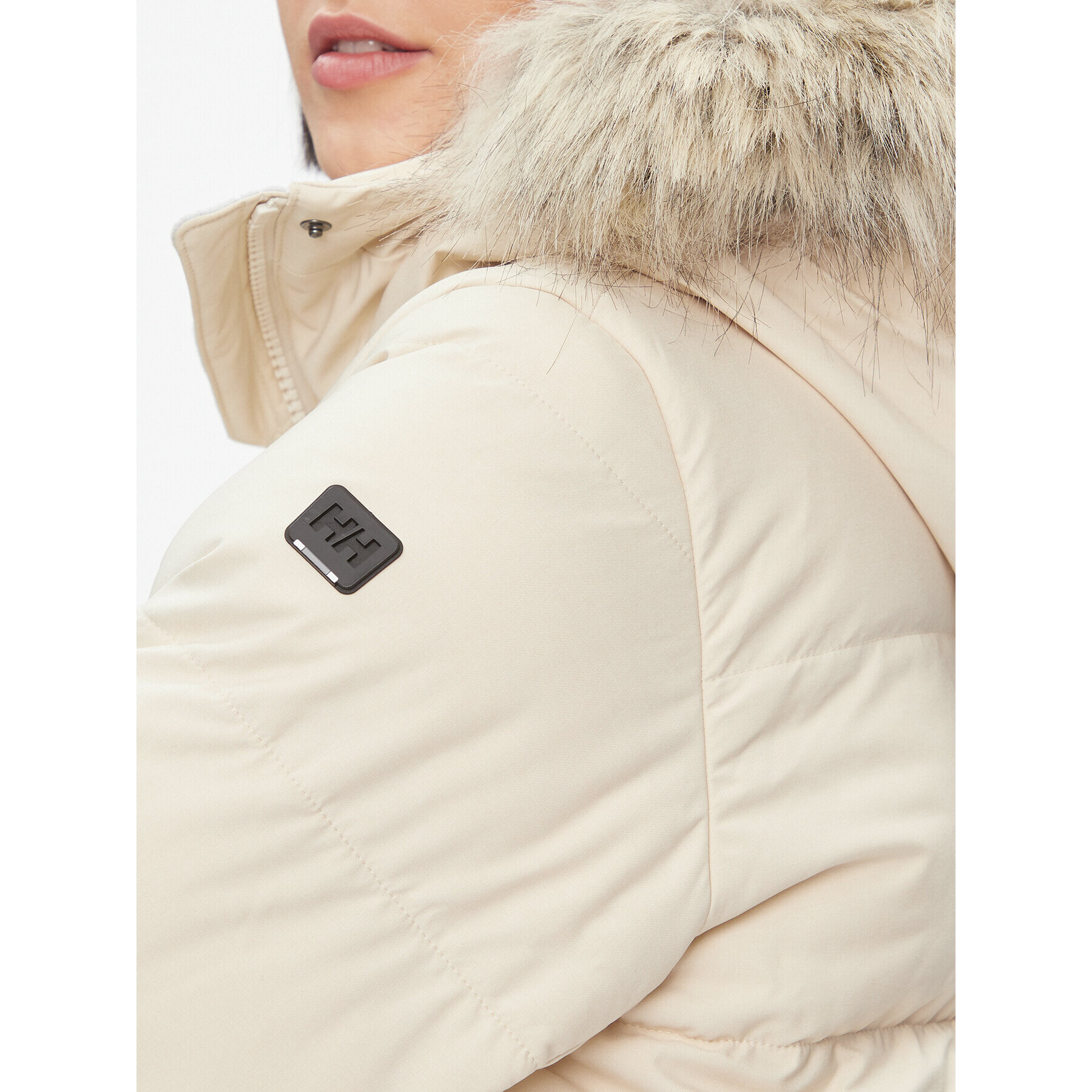 Helly Hansen Пухено яке Blossom 53624 Екрю Regular Fit - Pepit.bg