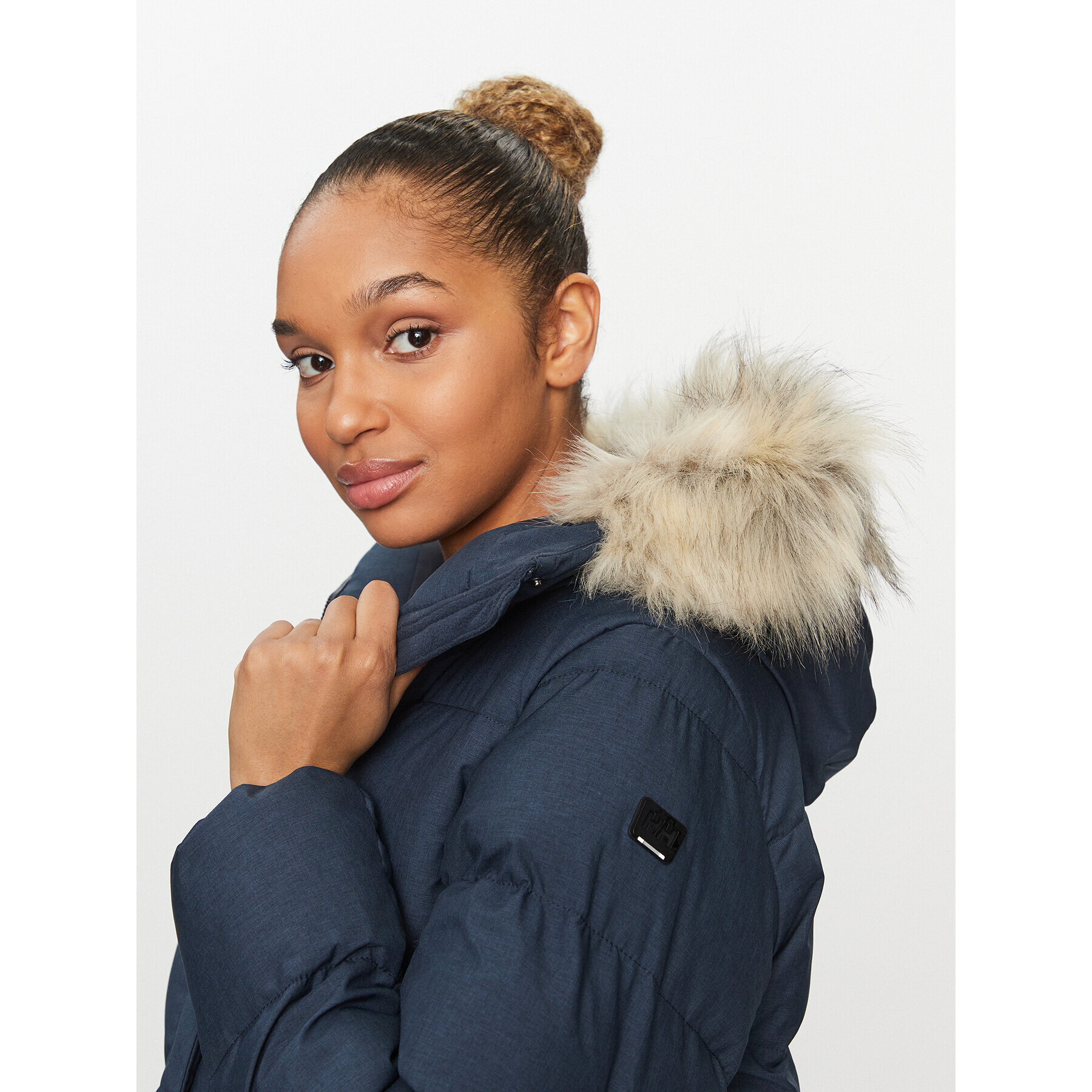 Helly Hansen Пухено яке Blossom 53624 Тъмносин Regular Fit - Pepit.bg