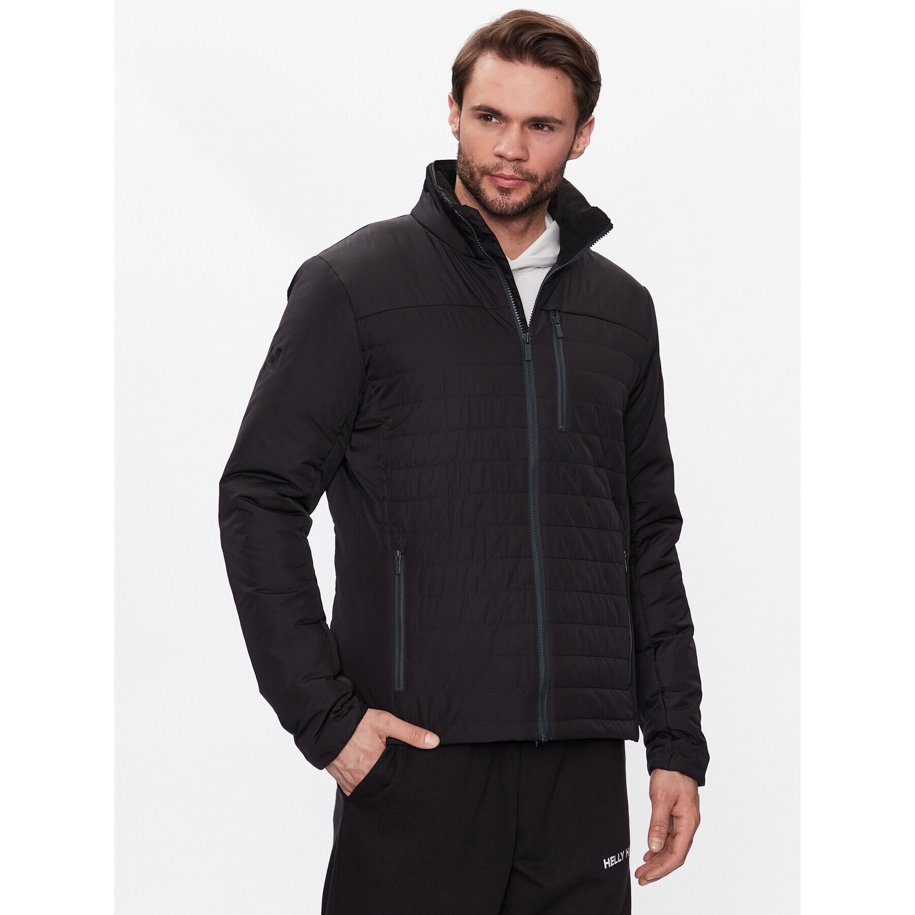 Helly Hansen Пухено яке Crew Insulator 2.0 30343 Черен Regular Fit - Pepit.bg