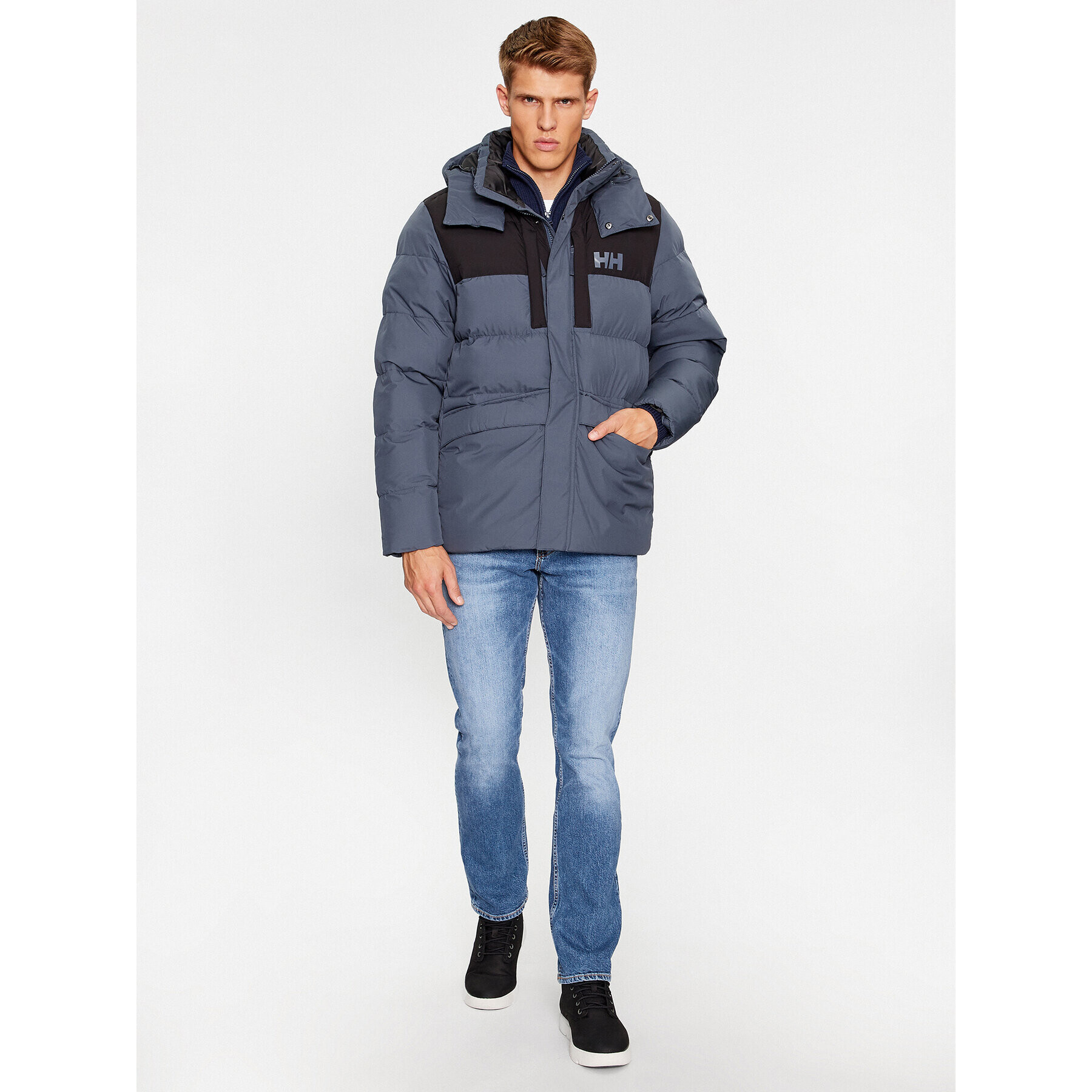 Helly Hansen Пухено яке Explorer Puffy Jacket 53994 Тъмносин Regular Fit - Pepit.bg