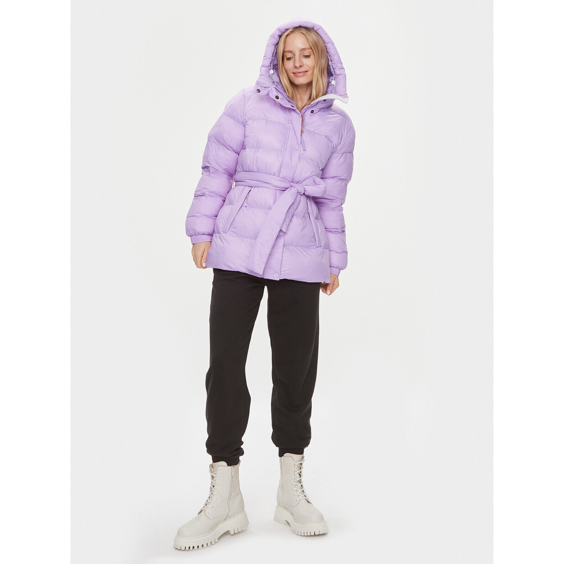 Helly Hansen Пухено яке Grace 54016 Виолетов Regular Fit - Pepit.bg