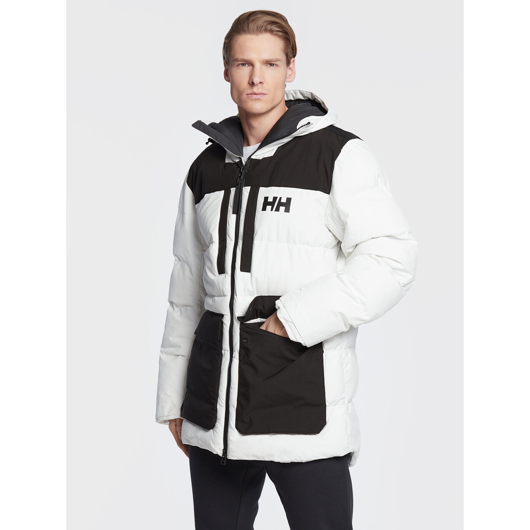 Helly Hansen Пухено яке Patrol 53873 Бял Regular Fit - Pepit.bg