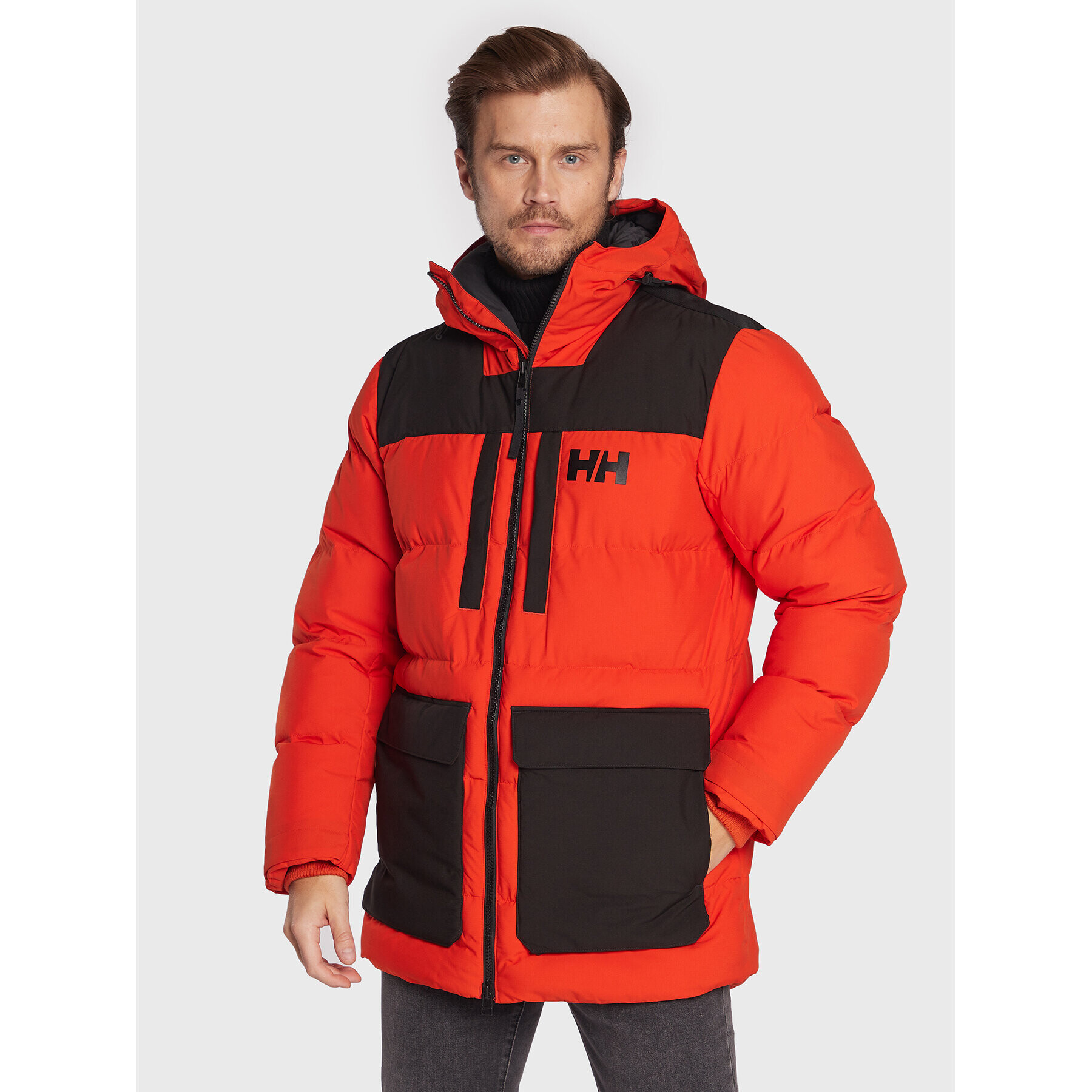 Helly Hansen Пухено яке Patrol 53873 Оранжев Regular Fit - Pepit.bg