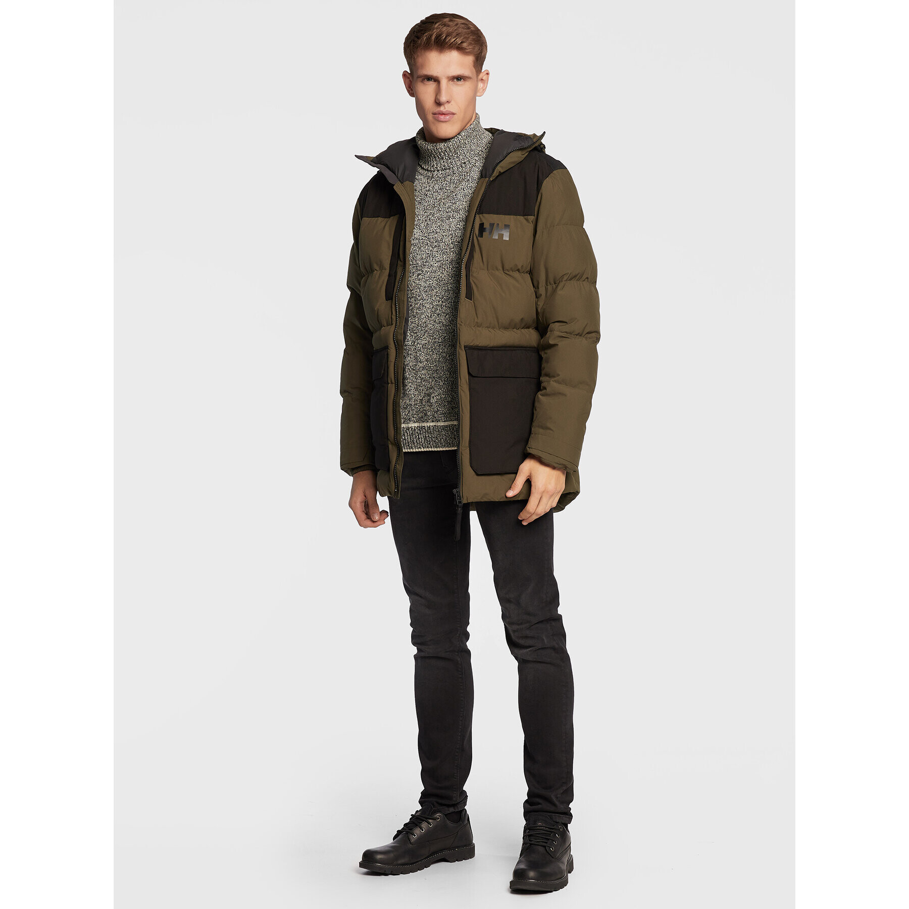 Helly Hansen Пухено яке Patrol 53873 Каки Regular Fit - Pepit.bg