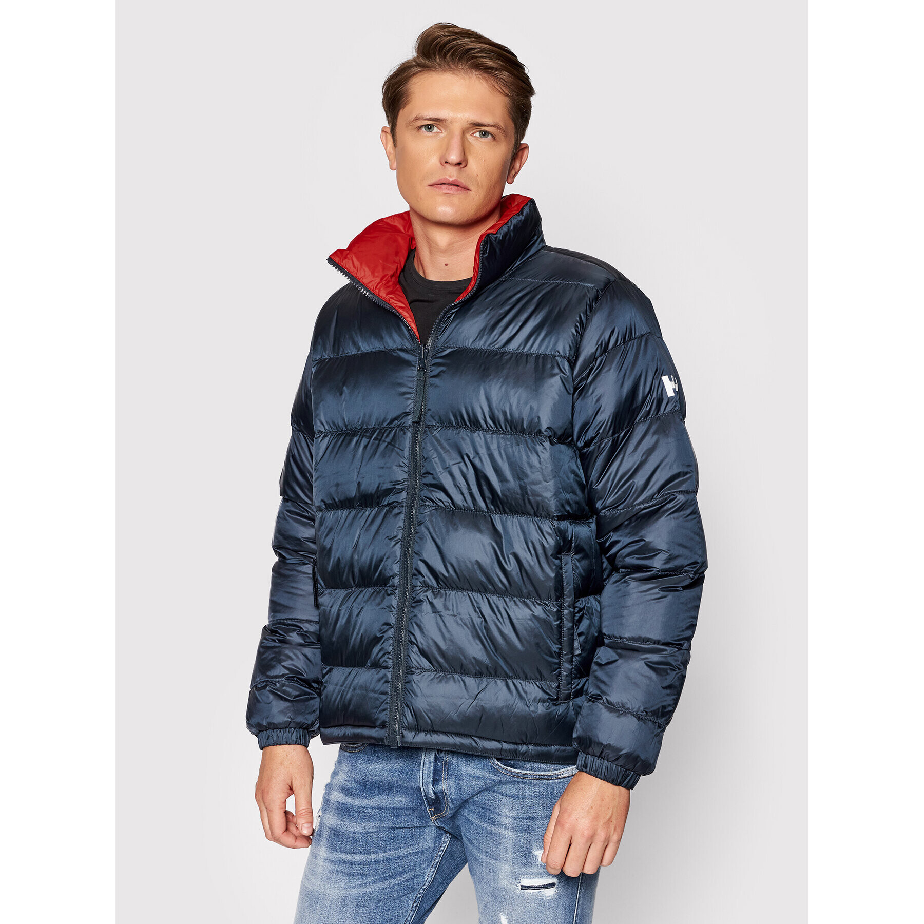Helly Hansen Пухено яке Reversible 53596 Тъмносин Regular Fit - Pepit.bg