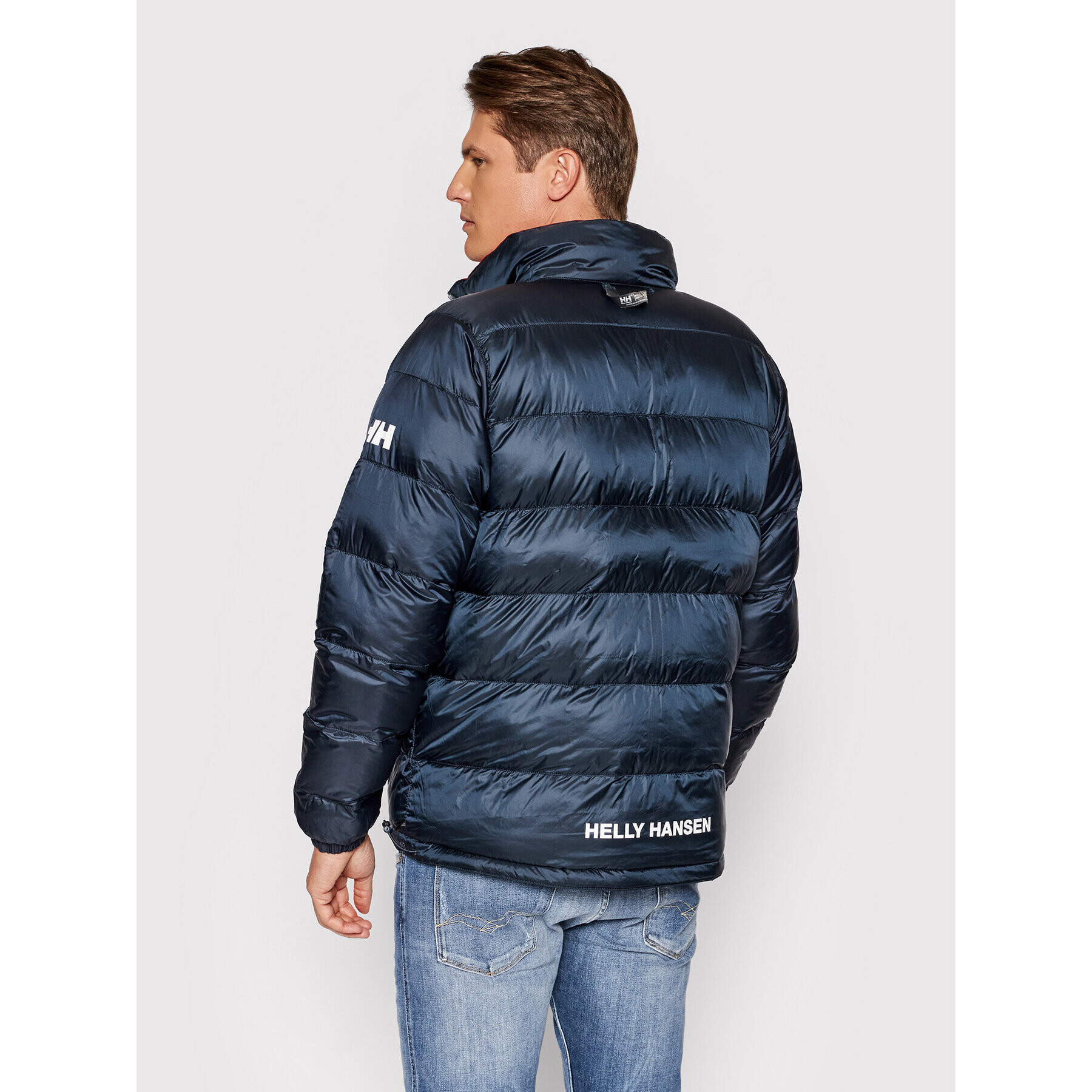 Helly Hansen Пухено яке Reversible 53596 Тъмносин Regular Fit - Pepit.bg