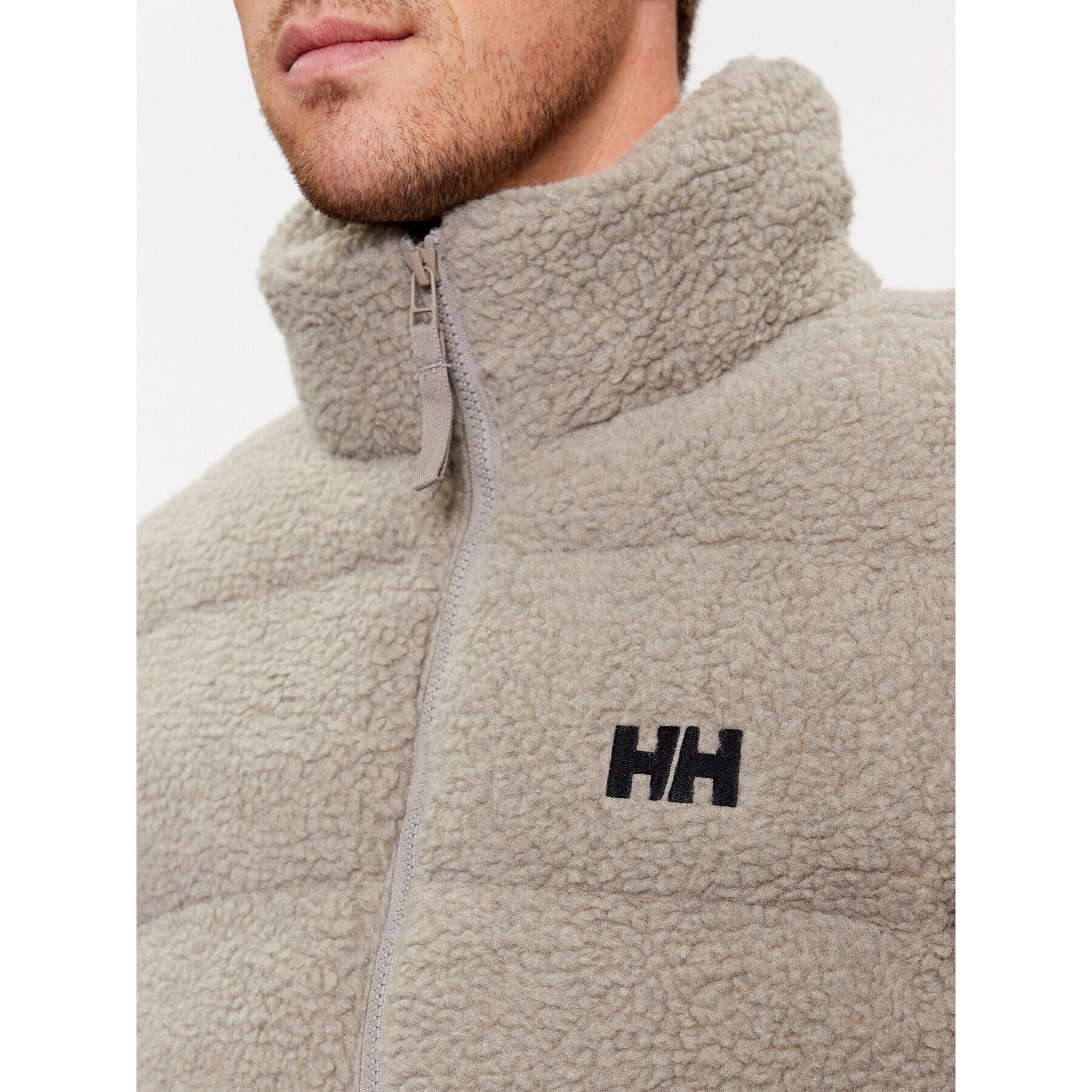 Helly Hansen Пухено яке Teddy Pile 54068 Бежов Regular Fit - Pepit.bg
