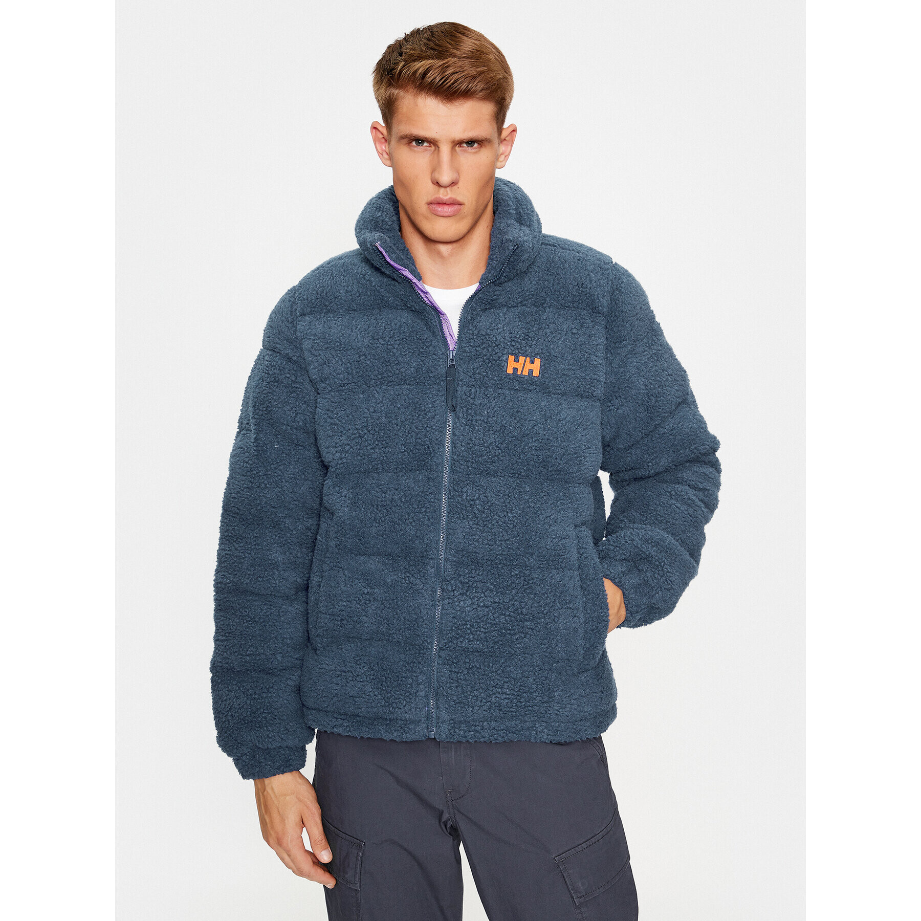 Helly Hansen Пухено яке Teddy Pile 54068 Тъмносин Regular Fit - Pepit.bg