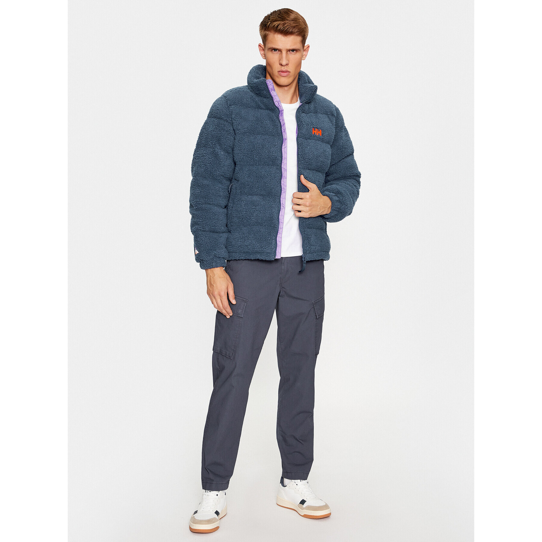 Helly Hansen Пухено яке Teddy Pile 54068 Тъмносин Regular Fit - Pepit.bg