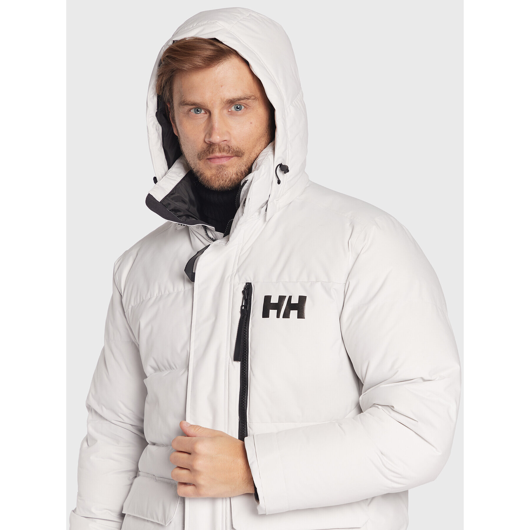 Helly Hansen Пухено яке Tromsoe 53074 Сив Regular Fit - Pepit.bg