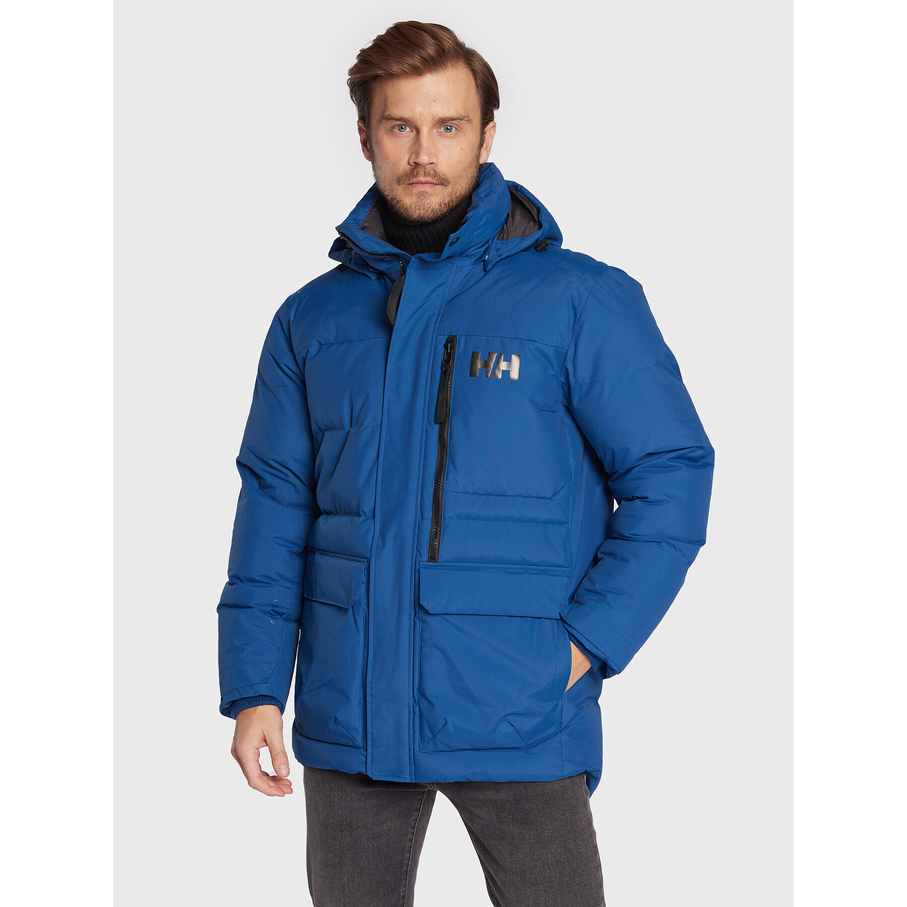Helly Hansen Пухено яке Tromsoe 53074 Тъмносин Regular Fit - Pepit.bg