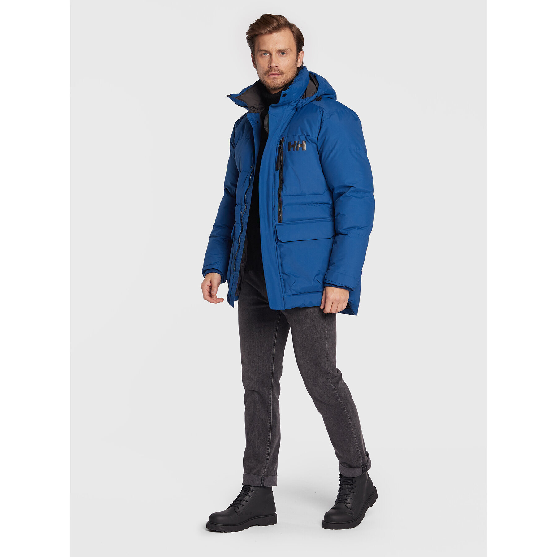 Helly Hansen Пухено яке Tromsoe 53074 Тъмносин Regular Fit - Pepit.bg