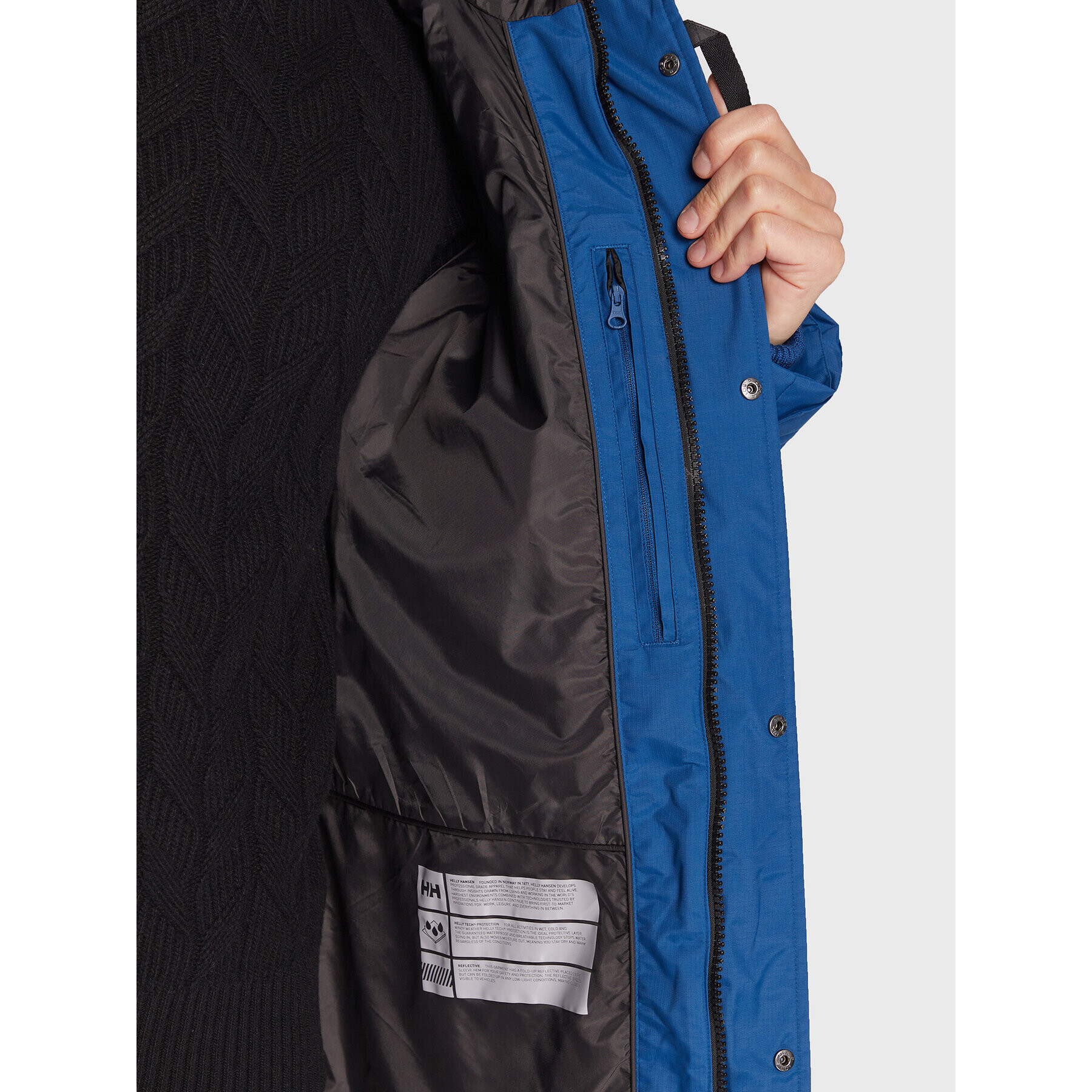 Helly Hansen Пухено яке Tromsoe 53074 Тъмносин Regular Fit - Pepit.bg