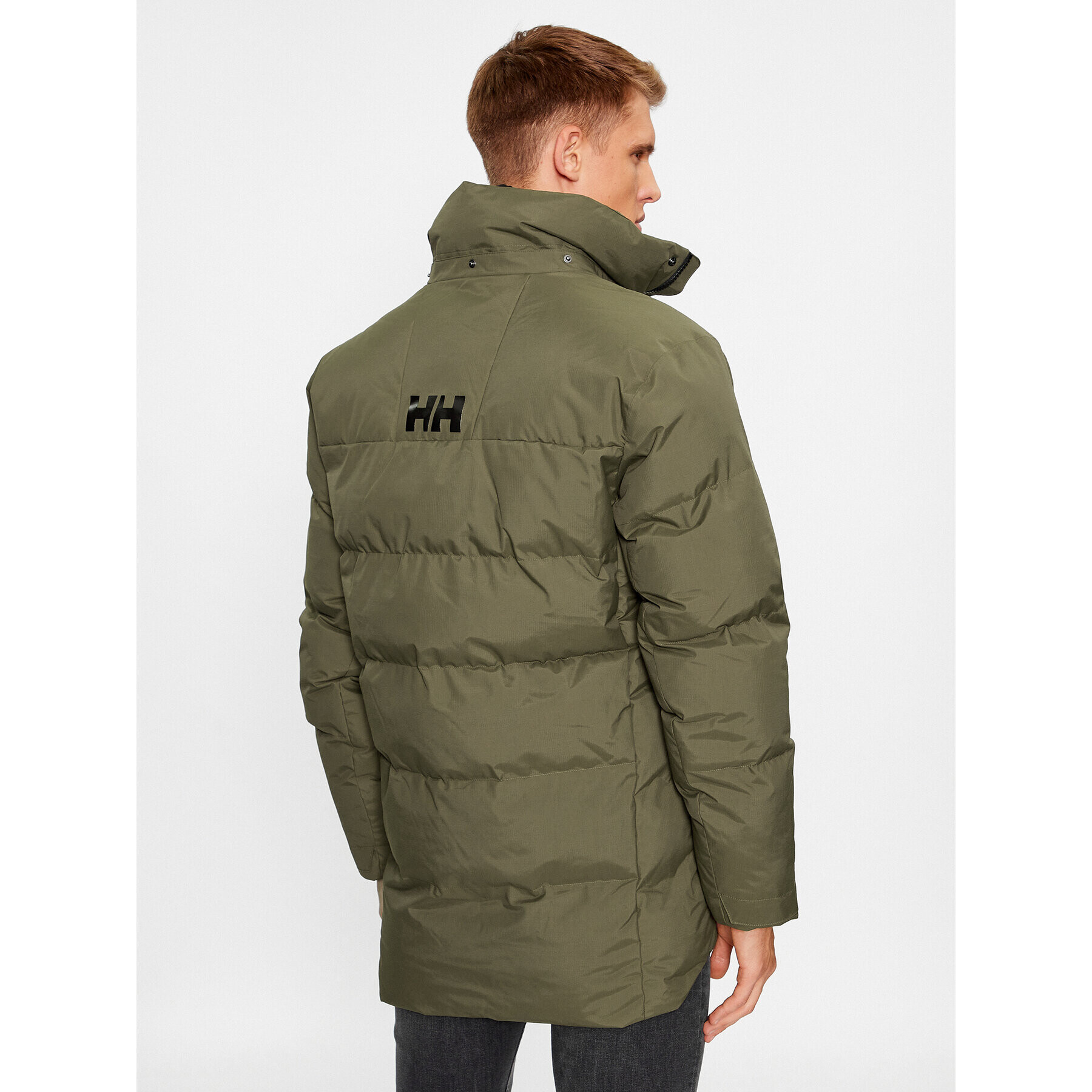 Helly Hansen Пухено яке Tromsoe 53074 Зелен Regular Fit - Pepit.bg