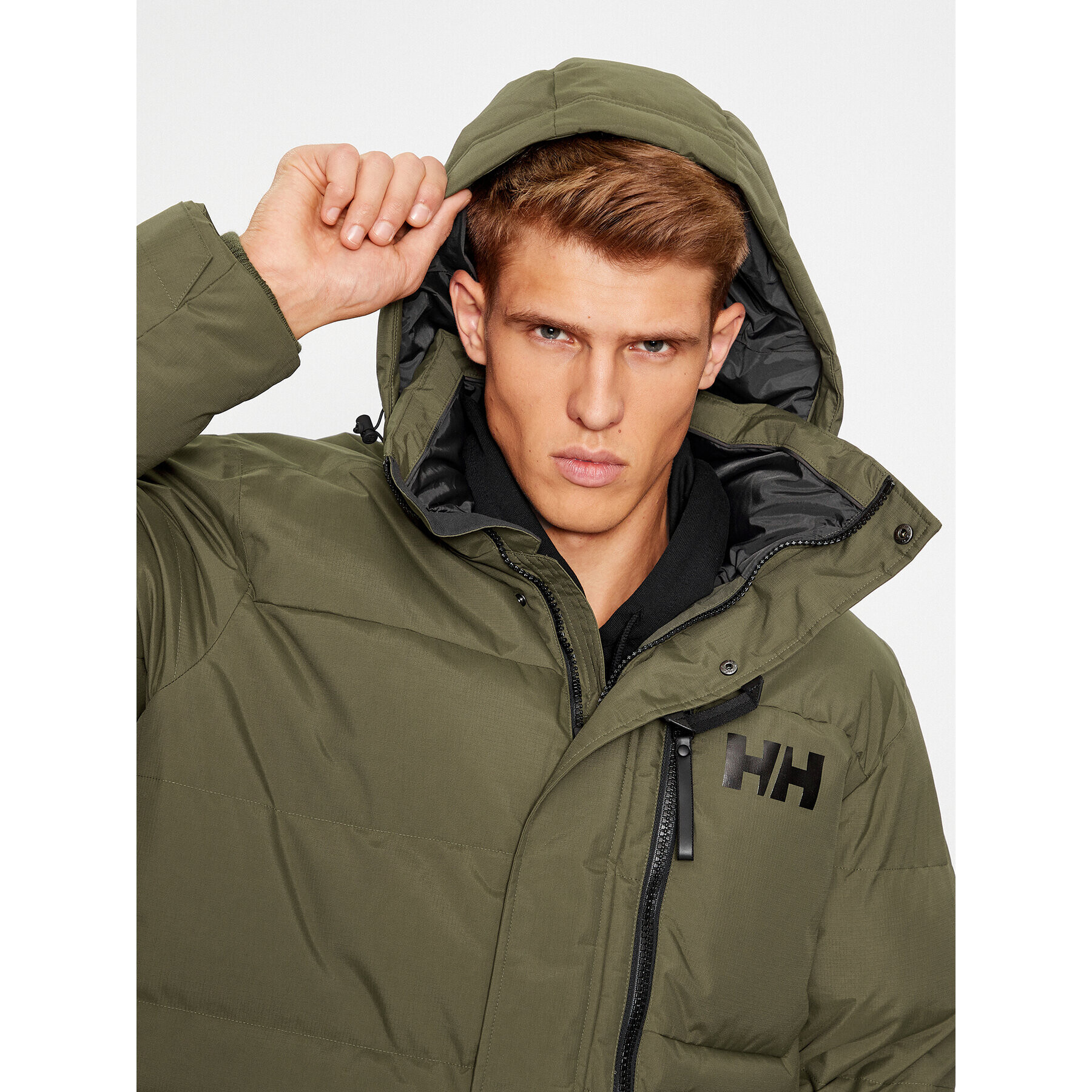 Helly Hansen Пухено яке Tromsoe 53074 Зелен Regular Fit - Pepit.bg