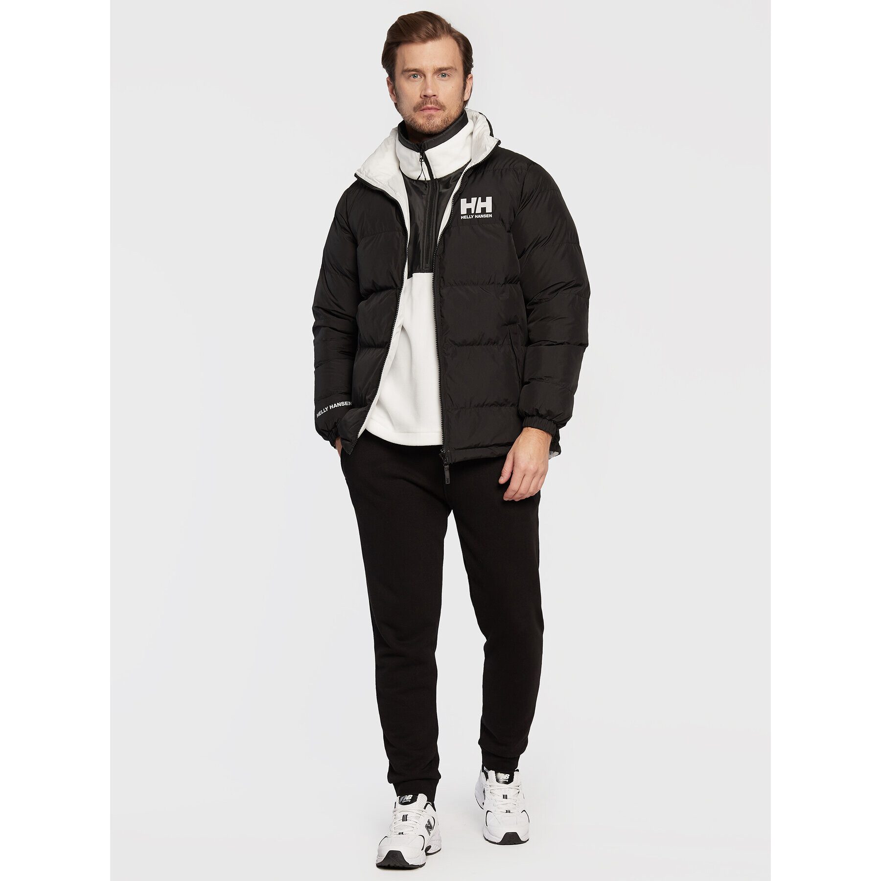 Helly Hansen Пухено яке Urban Reversible 29656 Черен Regular Fit - Pepit.bg